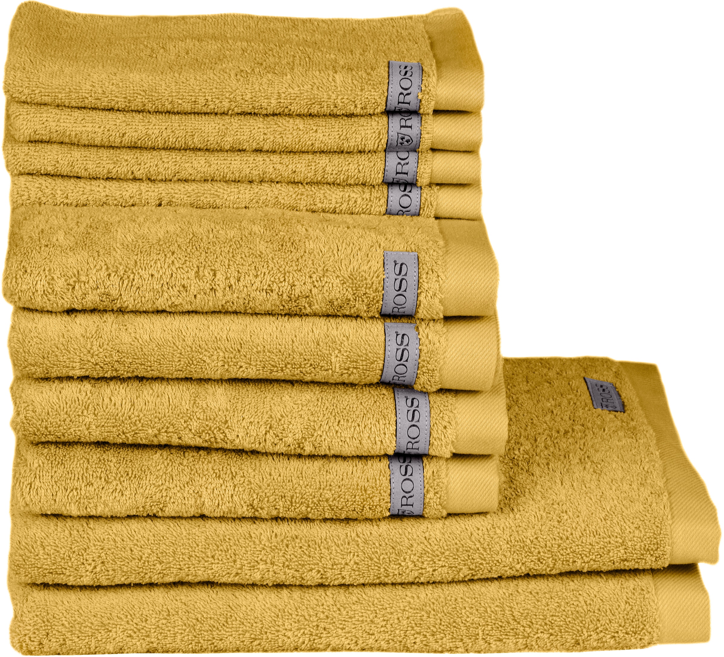 ROSS Handtuch Set "Sinfonie" Set Frottier beinhaltet Gästetücher, Handtücher und Badetücher