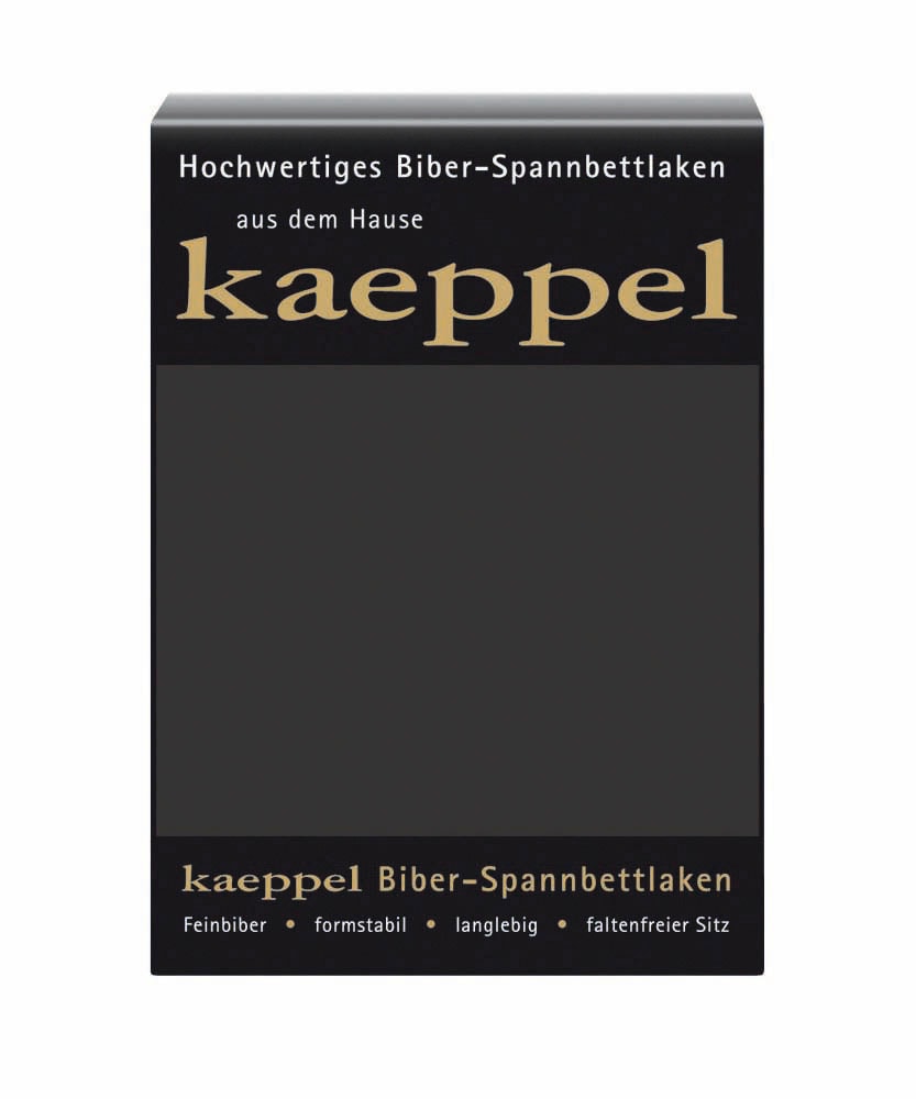 Kaeppel Spannbettlaken "Spannbettlaken Biber" 100% Baumwolle, kuschelig wei günstig online kaufen
