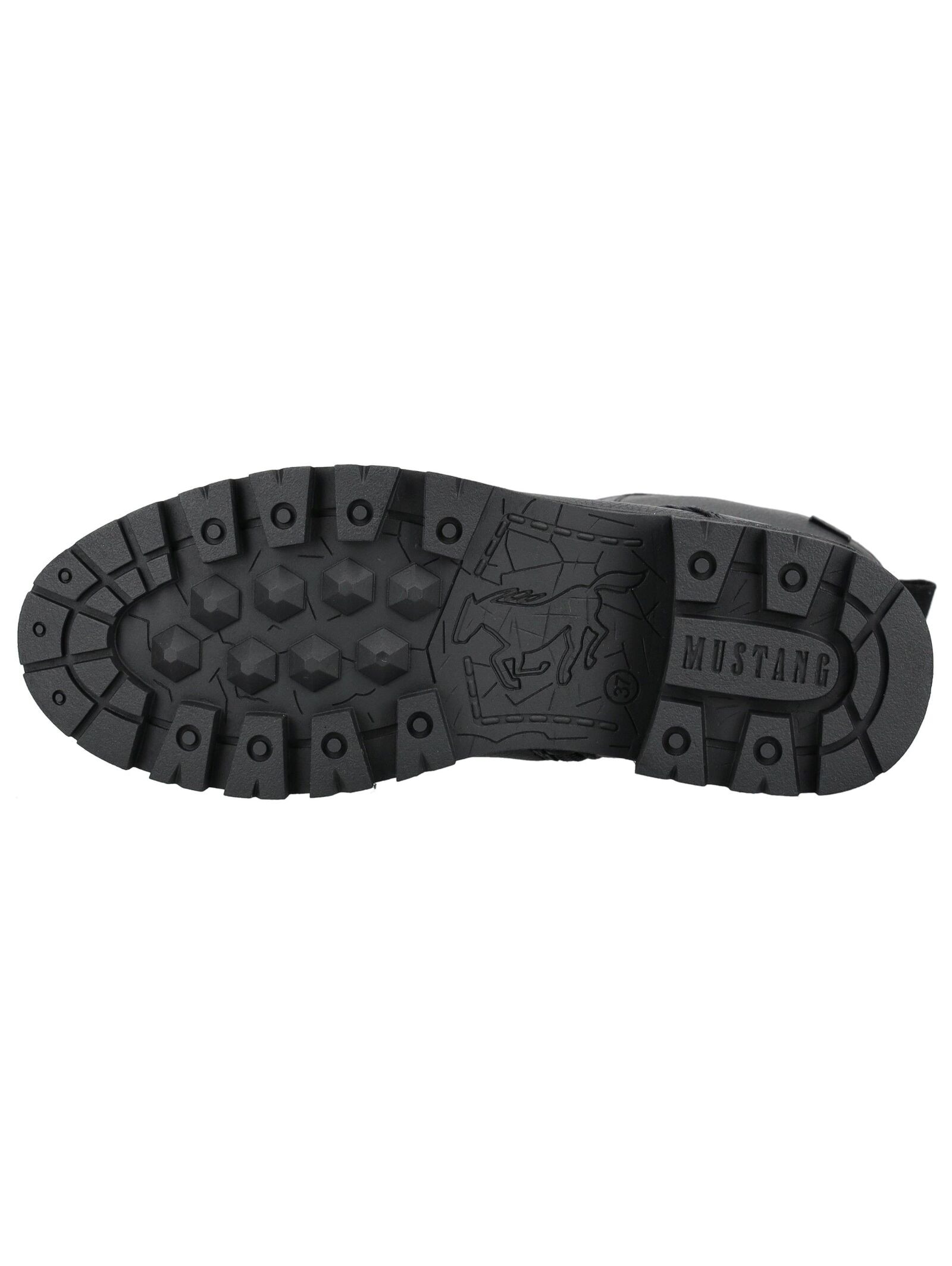 Mustang Shoes Schnürstiefelette »Mustang Shoes Stiefelette Lederimitat/Textil«