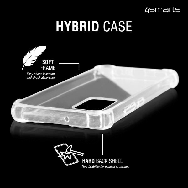 4smarts Smartphone-Hülle »4Smarts Hybrid Case Ibiza für iPhone 13, transparent«