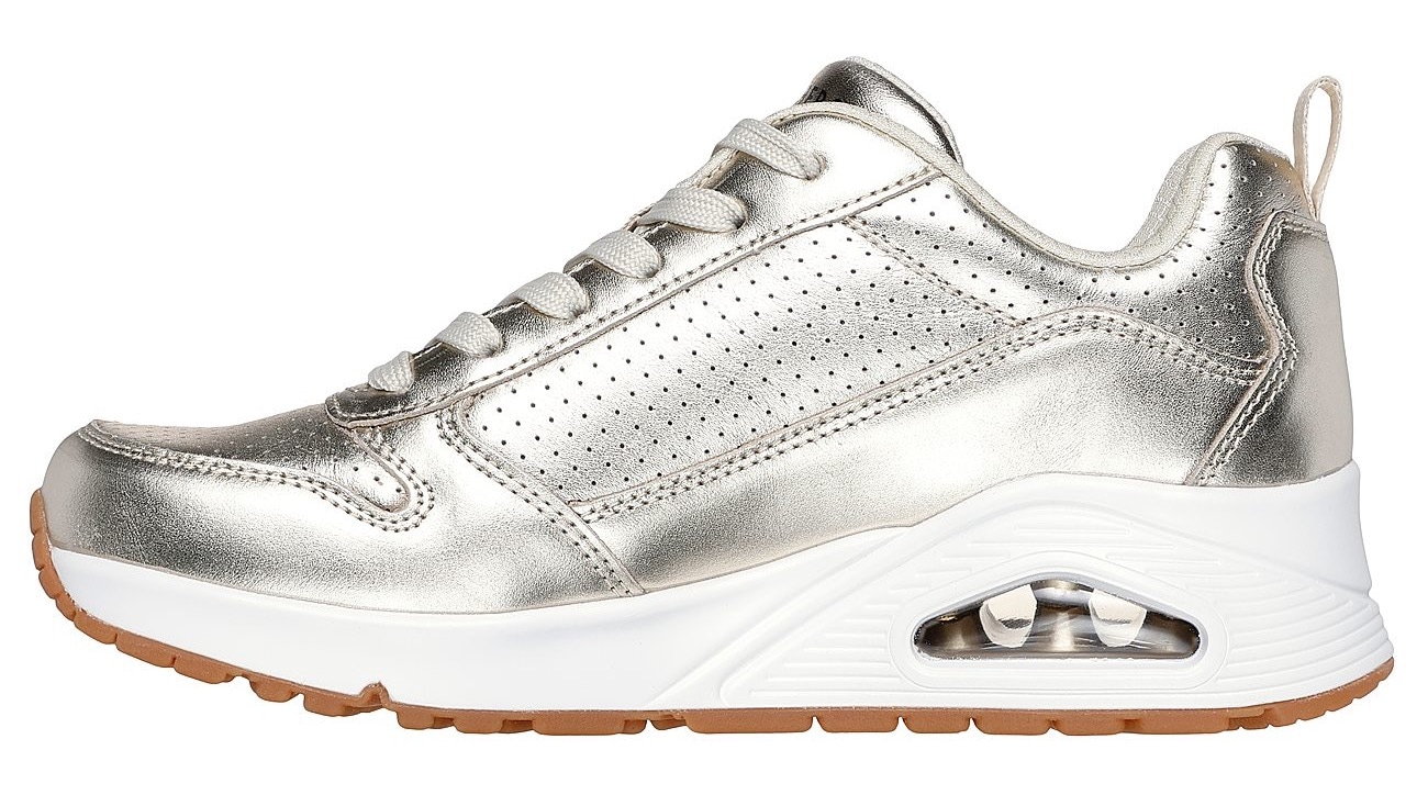 Skechers Sneaker »Uno - Metallixs«, Keilsneaker, Plateausneaker, Schnürschuh mit Skech-Air