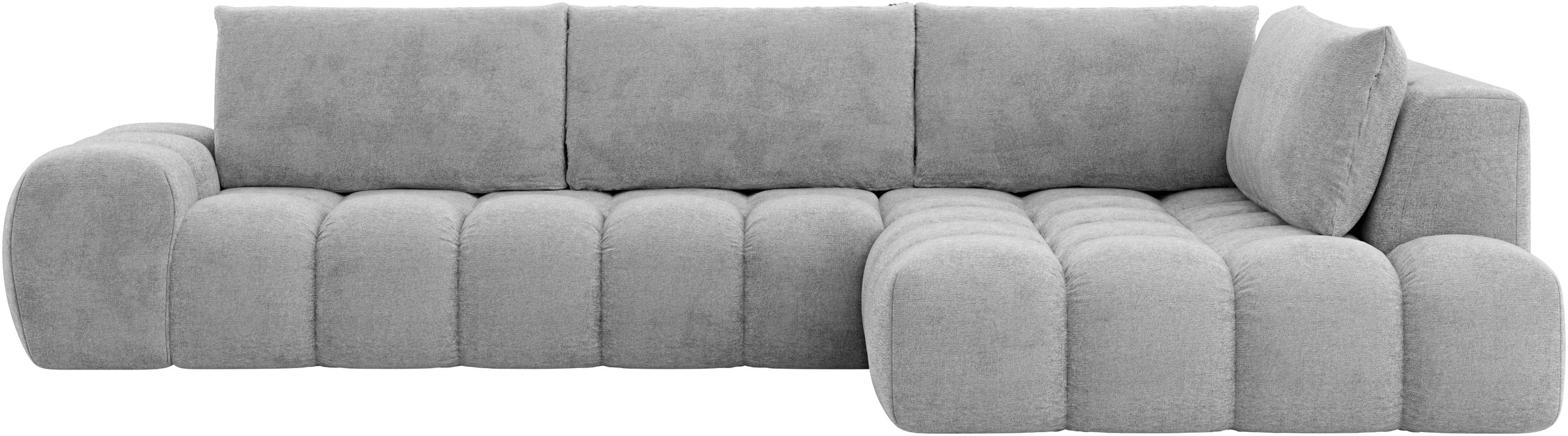 OTTO home Ecksofa "AZITA L-Form, XXL 352 cm Designsofa in Bubble-Opitk" los günstig online kaufen