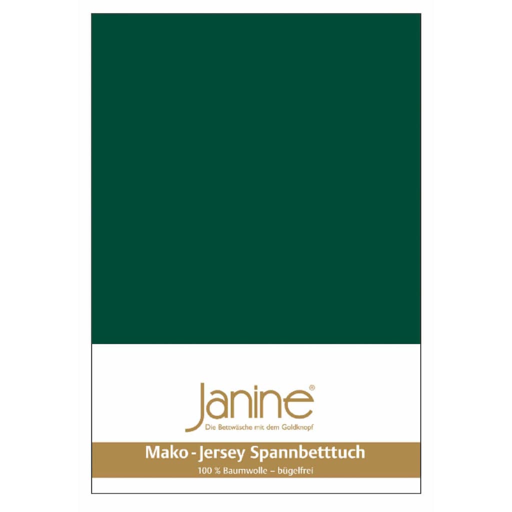 Janine Spannbettlaken »MAKO-FEINJERSEY 5007«