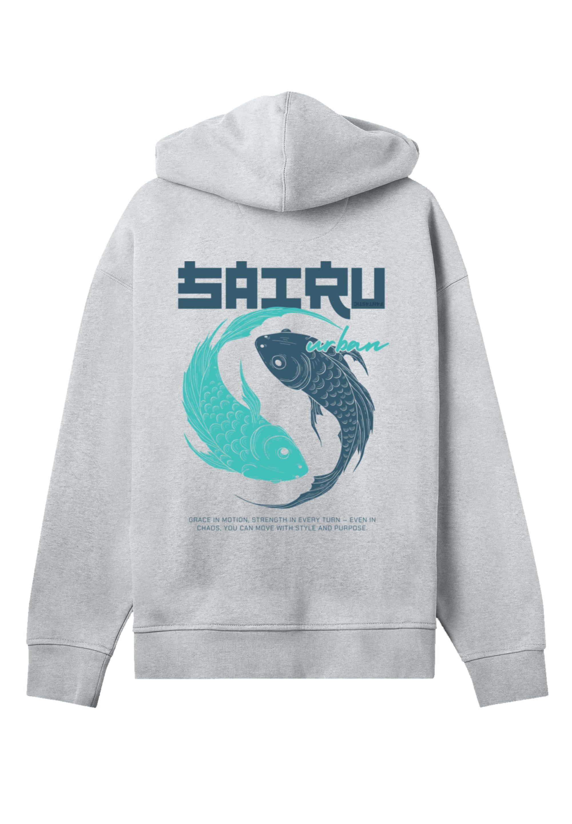 F4NT4STIC Kapuzenpullover »Koi Fish Japan Streetstyle«, Japan Streetwear Styles