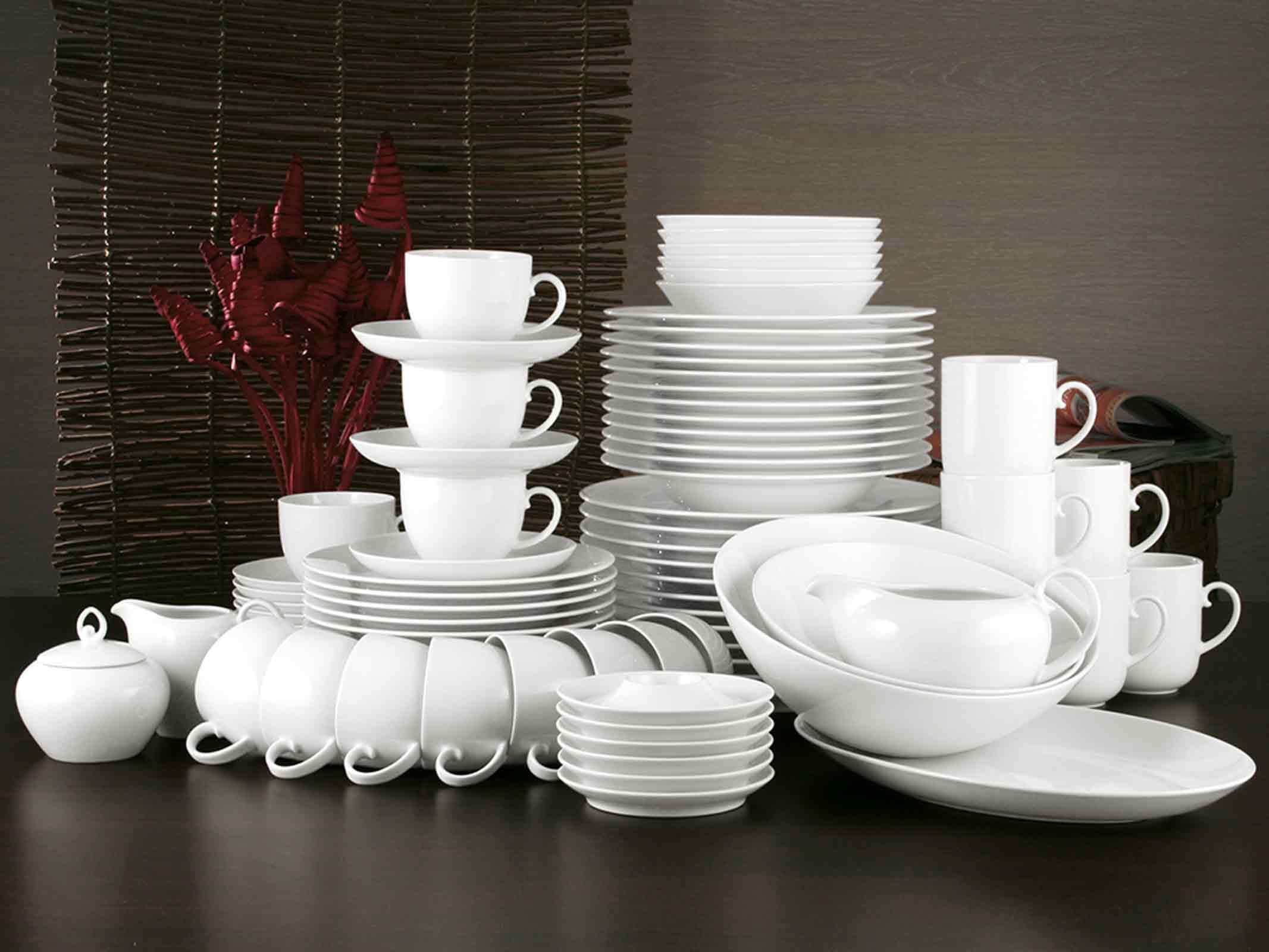 Seltmann Weiden Untertasse »Kombi-Untertassen Rondo/Liane ø 14,7 cm 6er Set weiß«