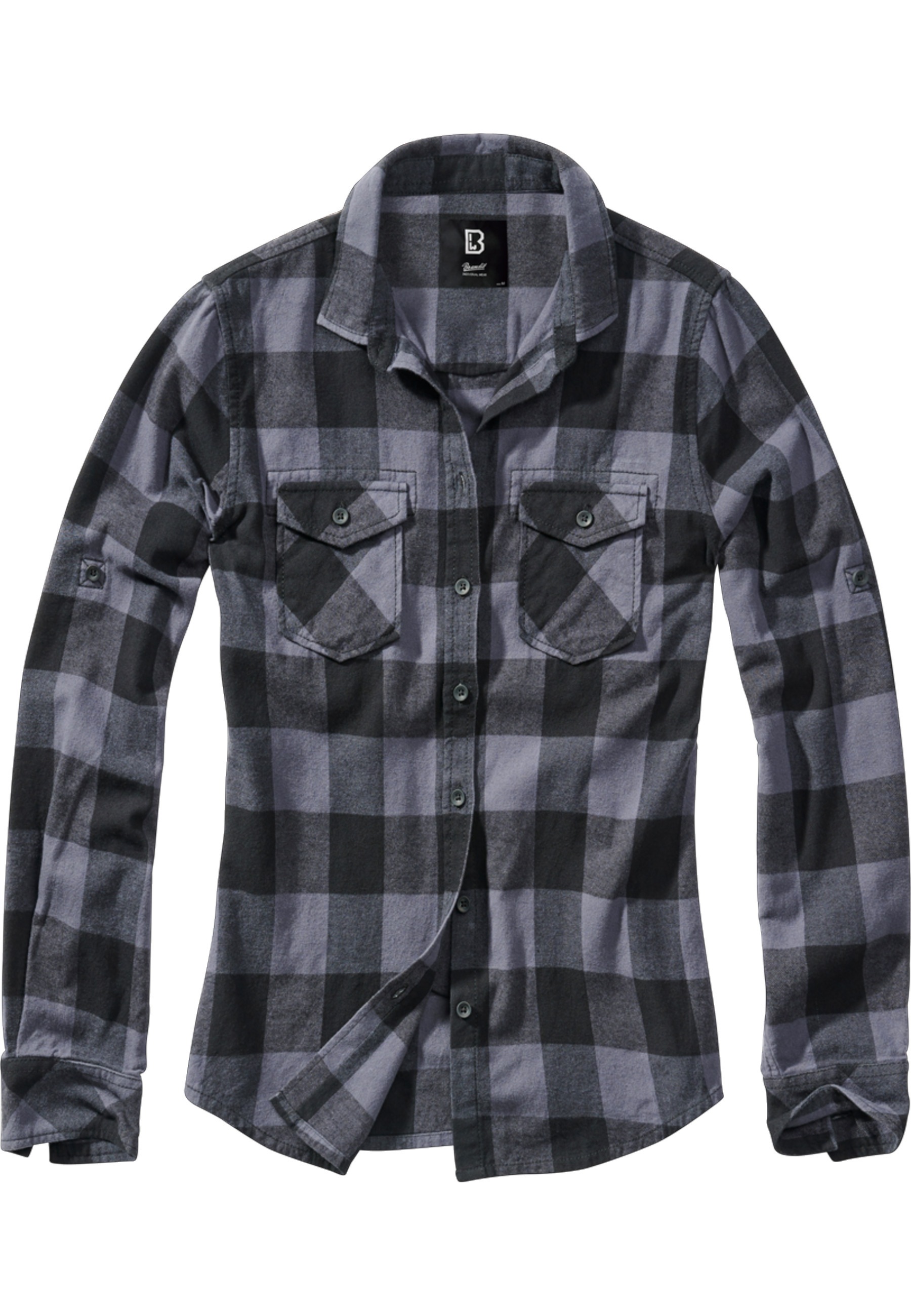 Brandit Langarmhemd "Brandit Damen Amy Flanell Shirt GIRLS" 1 Stk.
