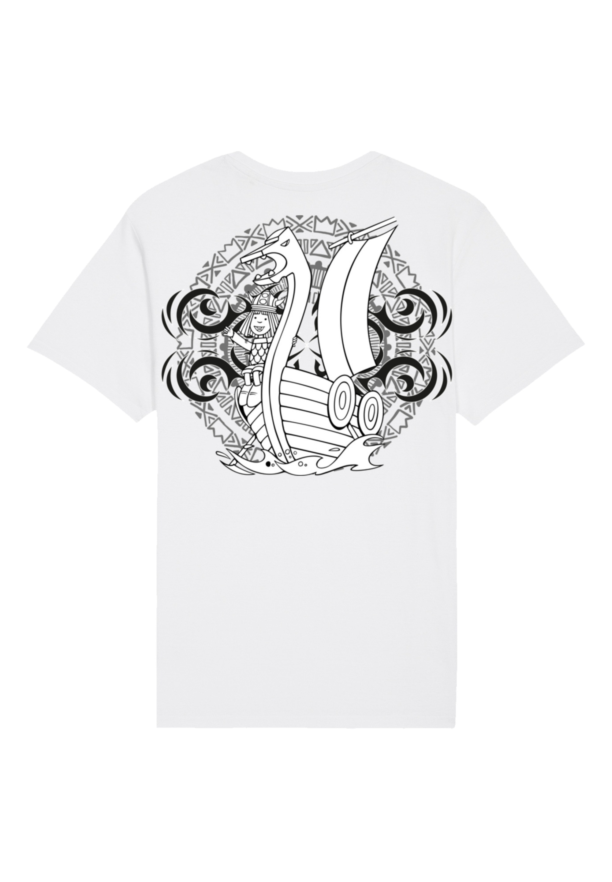 F4NT4STIC T-Shirt »Wickie und die starken Männer LOGO«, Premium Qualität, Zeichentrick, TV Serie
