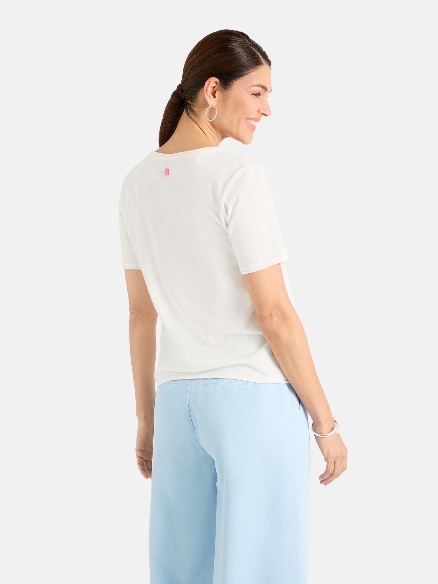 Lieblingsstück T-Shirt »VictoriaL« mit V-Ausschnitt, bedruckt