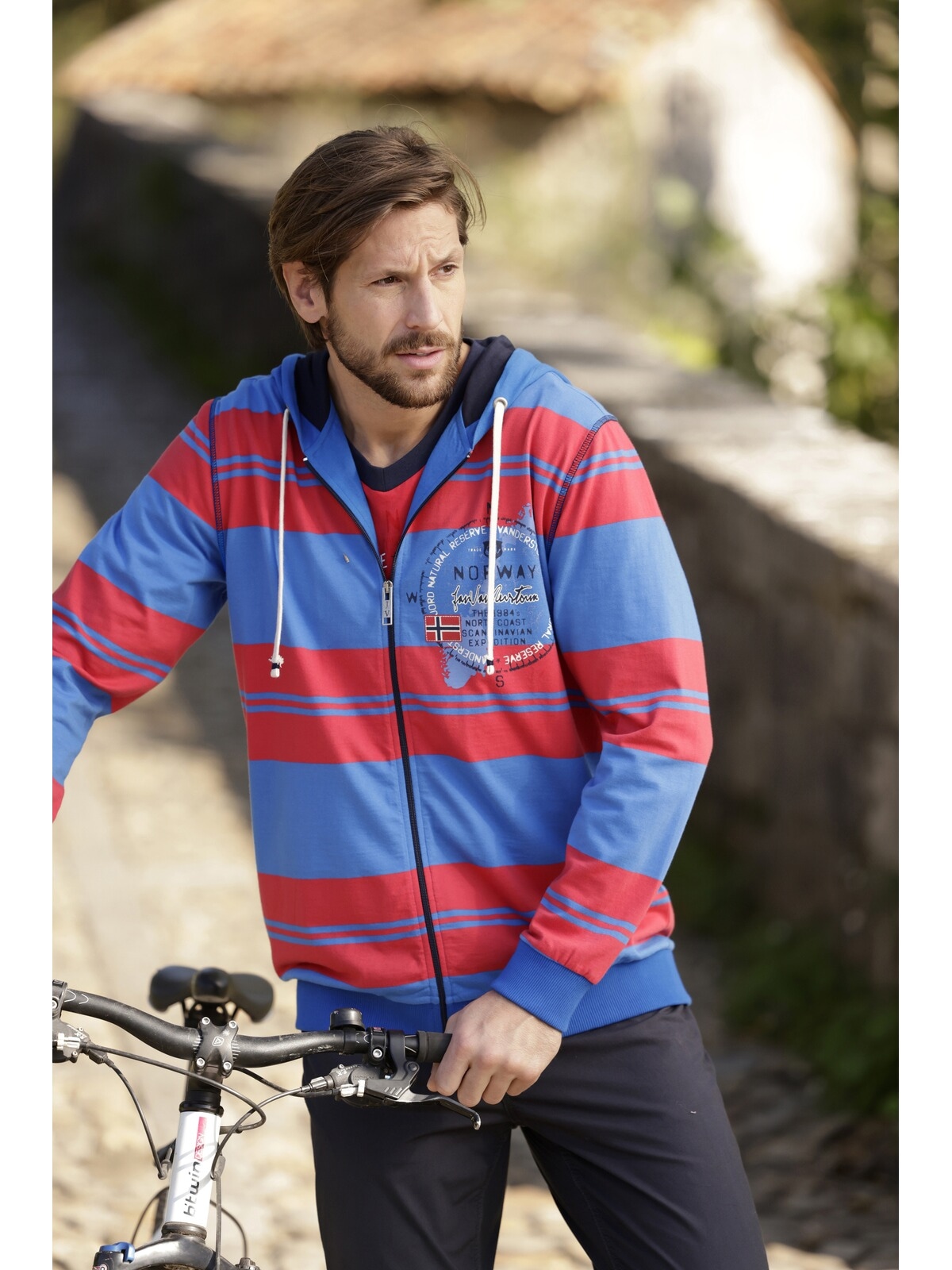 Jan Vanderstorm Kapuzensweatjacke »Sweatjacke WISHART«