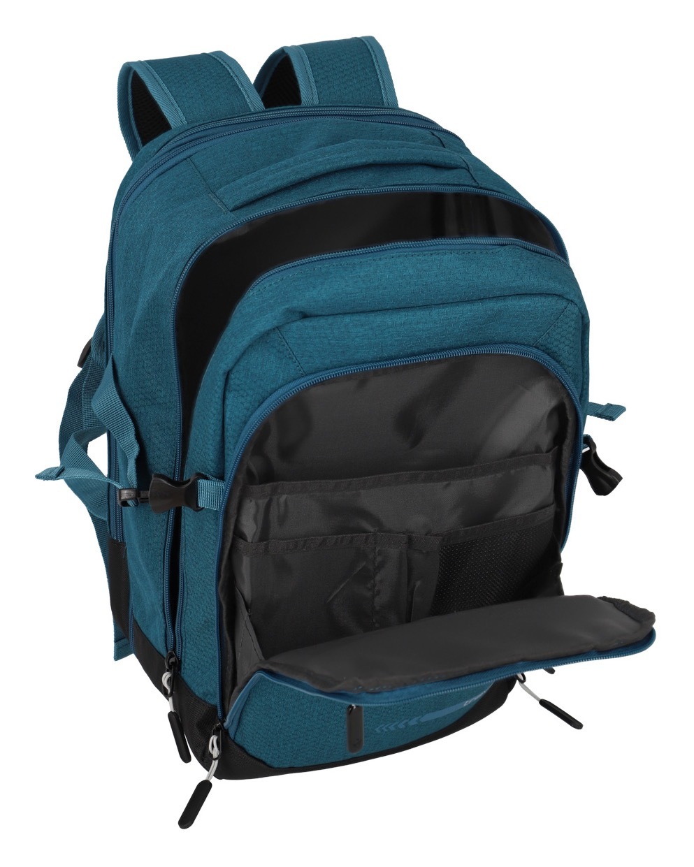 travelite Laptoprucksack »KICK OFF Cabin Rucksack«, Reiserucksack Freizeitrucksack Kabinengepäck Arbeitsrucksack