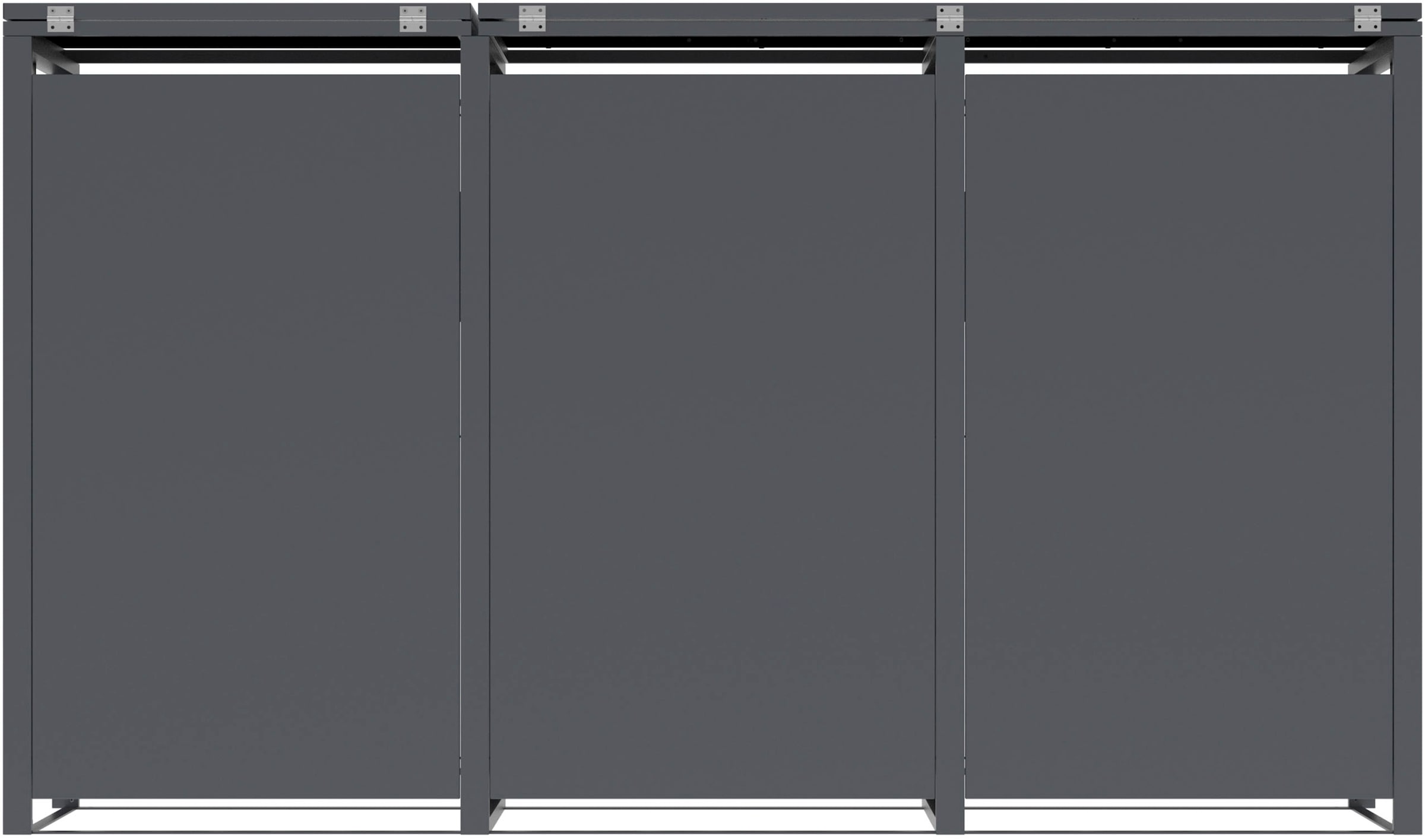 WESTMANN Mülltonnenbox »Varius 3« BxTxH: 198x80x116 cm, für 3x240 L Mülltonnen