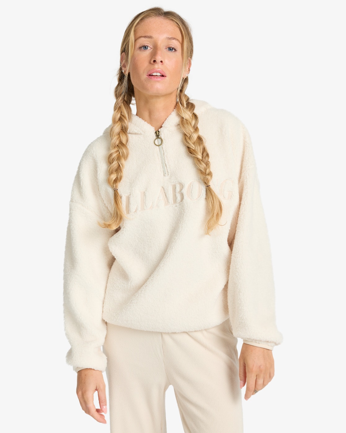 Billabong Strickfleece-Pullover "READY TO GO" aus Polyester, in den Größen XS bis XXL