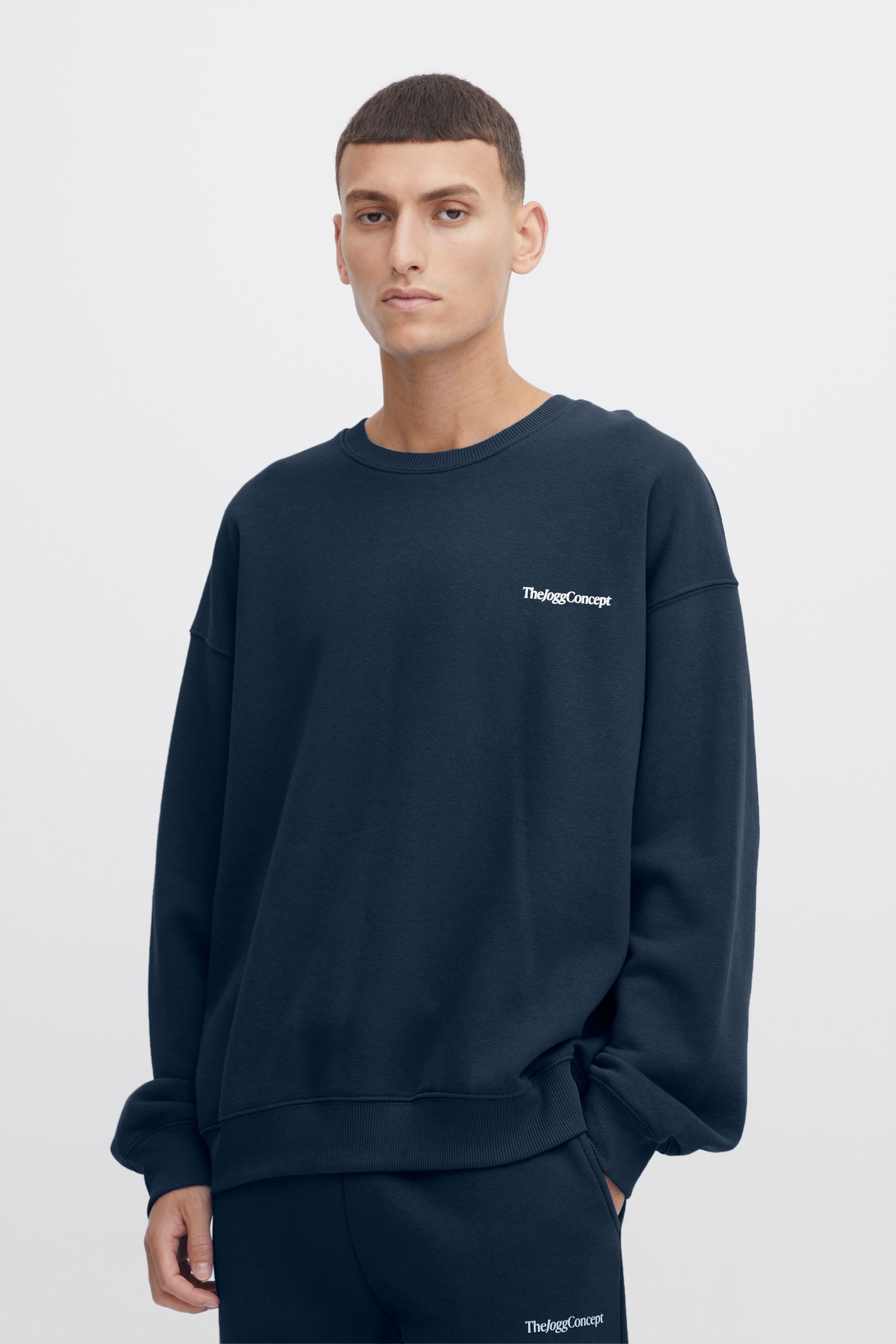 TheJoggConcept Rundhalspullover »Rundhalspullover JCMRafine«