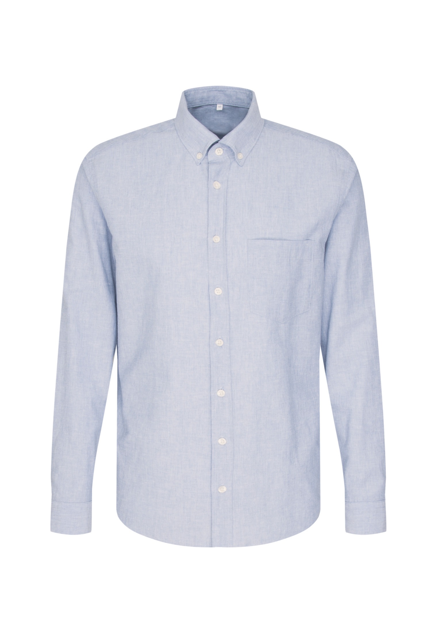seidensticker Businesshemd »Schwarze Rose«, Regular Langarm Button-Down-Kragen Uni