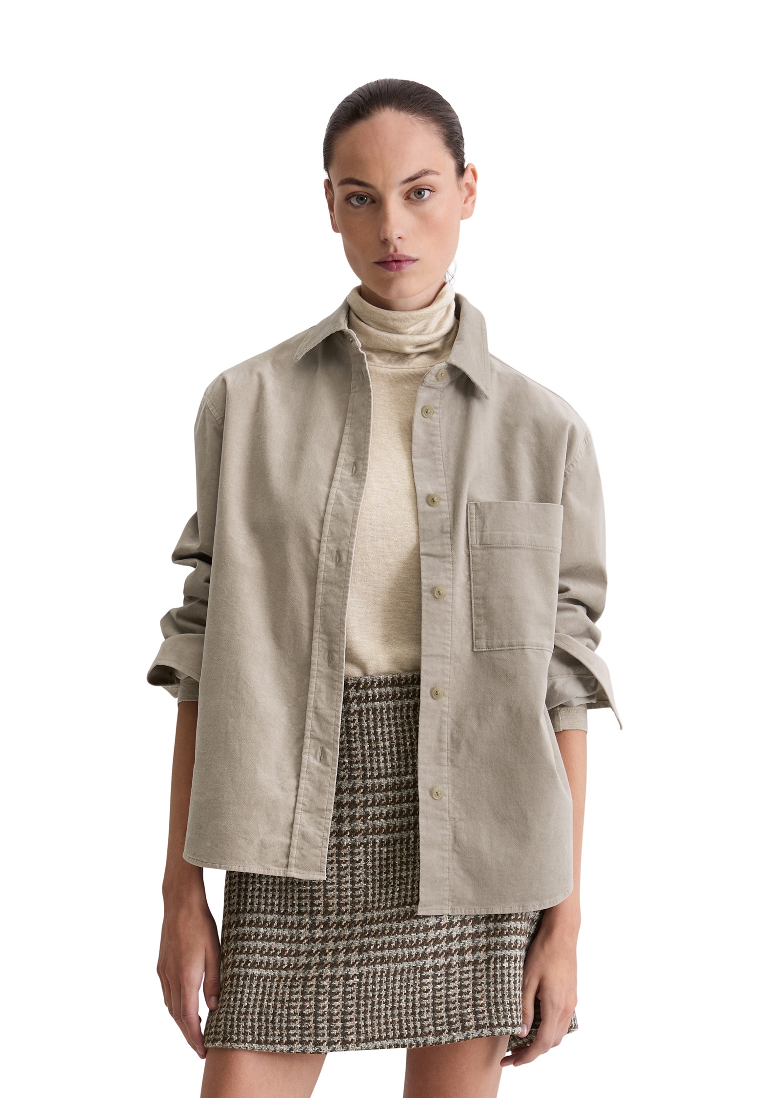 Marc OPolo "aus Organic Cotton Stretch" ohne Kapuze
