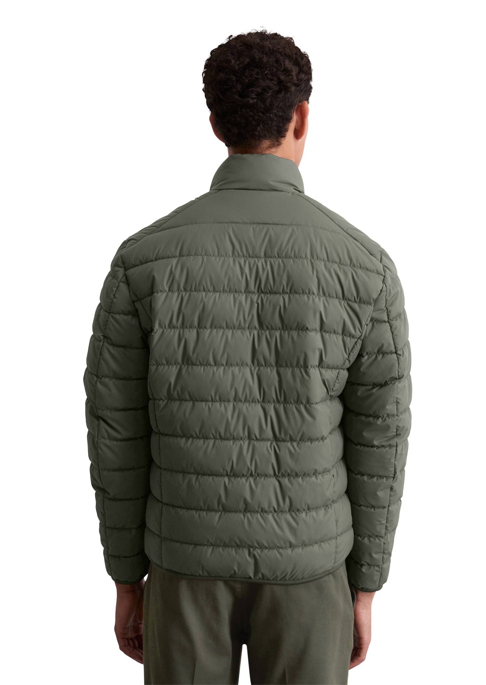 Marc O'Polo Outdoorjacke »aus recyceltem Performance-Polyester«, ohne Kapuze