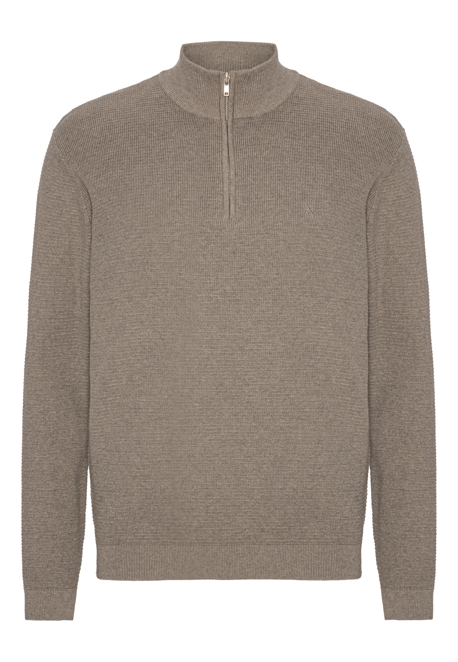 Clean Cut Copenhagen Sweater "Clean Cut Copenhagen Oscar Half-Zip Knit", 1 Stk.