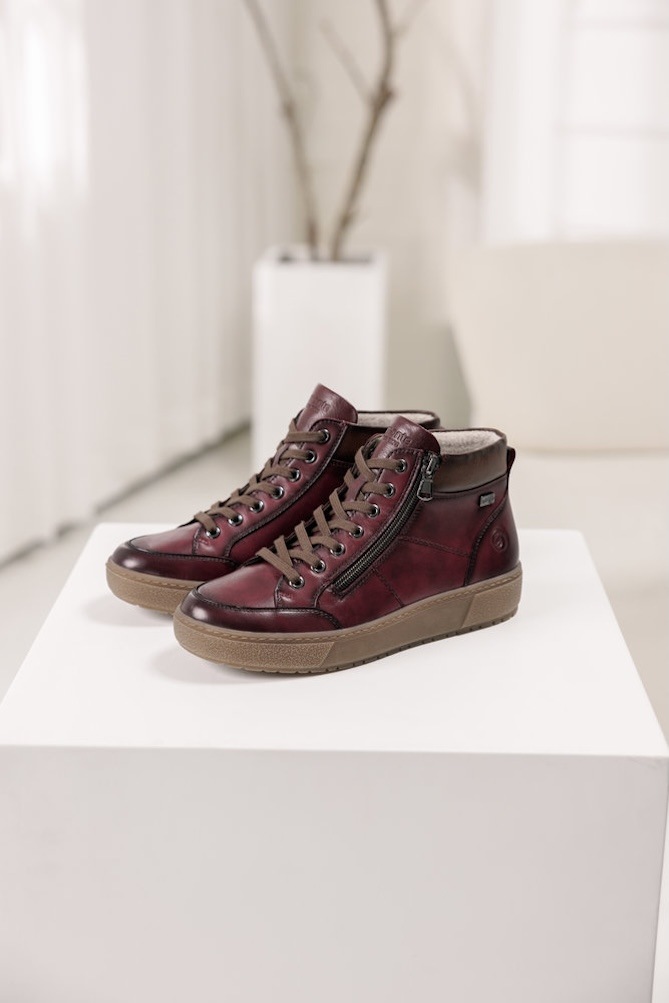 Remonte Plateausneaker, Winterstiefelette, Casual Boots mit wasserabweisender TEX-Membran