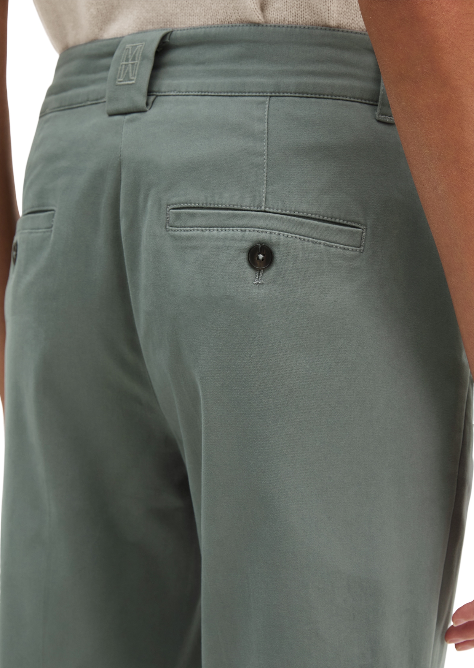 Marc O'Polo Chinohose »aus Baumwoll-Stretch-Satin«