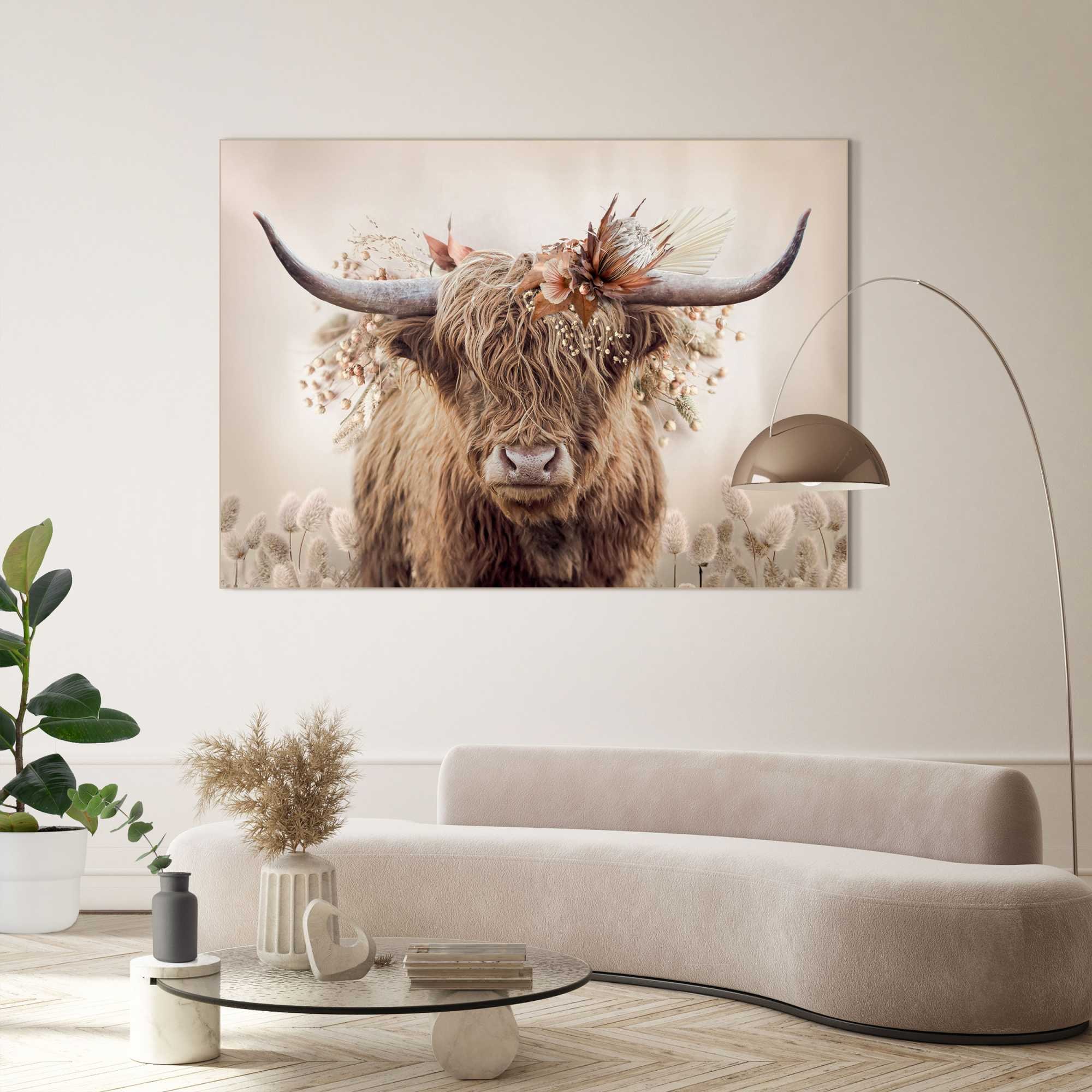 Reinders Wandbild "Floral Highlander"