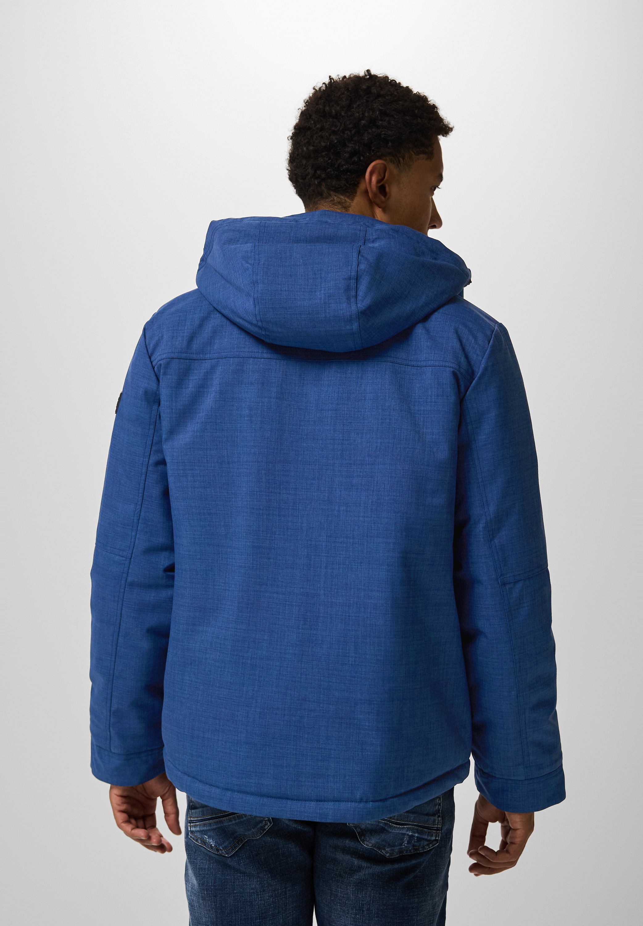 STREET ONE MEN Blouson, mit Kapuze, mit Brusttasche