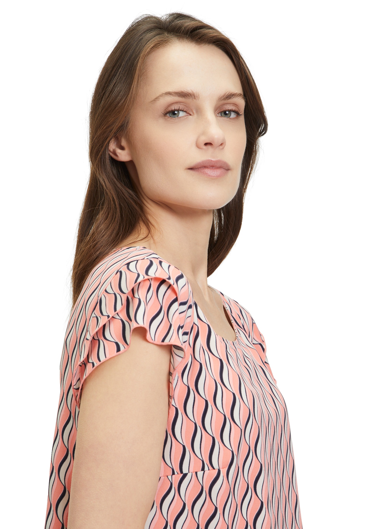 Betty Barclay Jerseykleid »Betty Barclay Damen Sommerkleid Jerseykleid mit Stufen«, Form