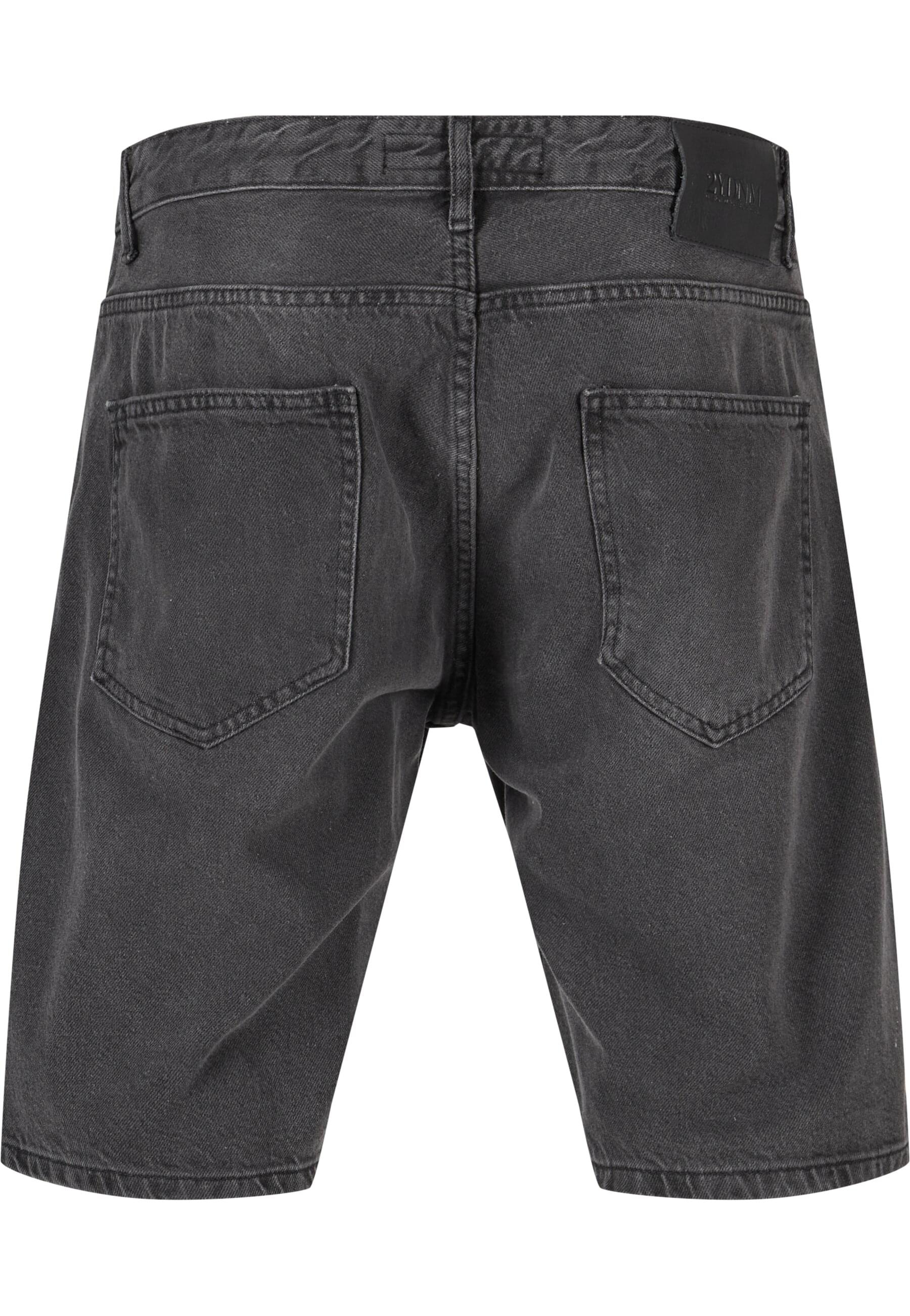 2Y Studios Stoffhose »2Y Studios Herren 2Y Basic Slim Fit Denim Shorts«, (1 tlg.)