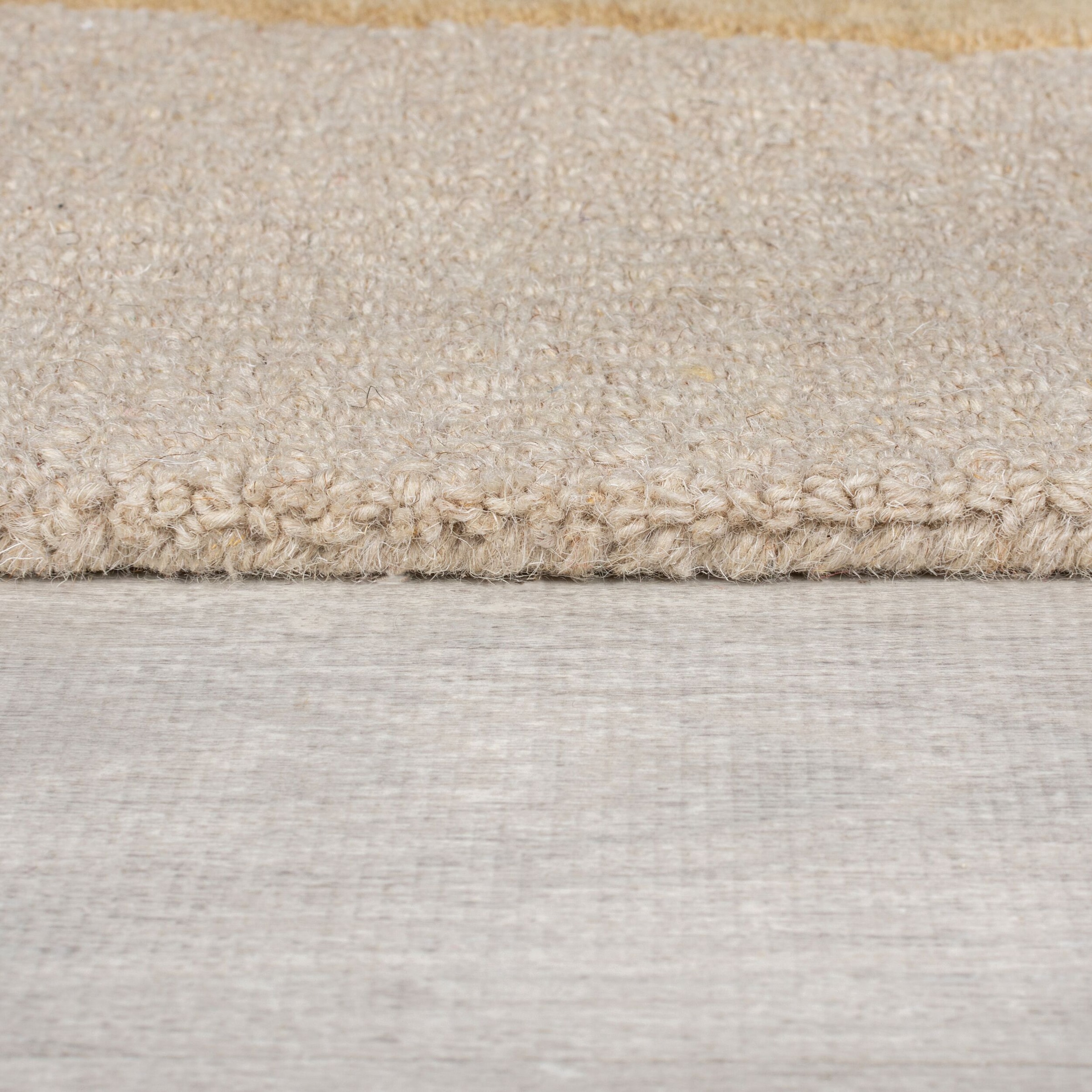 FLAIR RUGS Wollteppich »Glow«, rechteckig, 8 mm Höhe, fußbodenheizungsgeeignet, mit Hoch-Tief-Effekt, gemustert