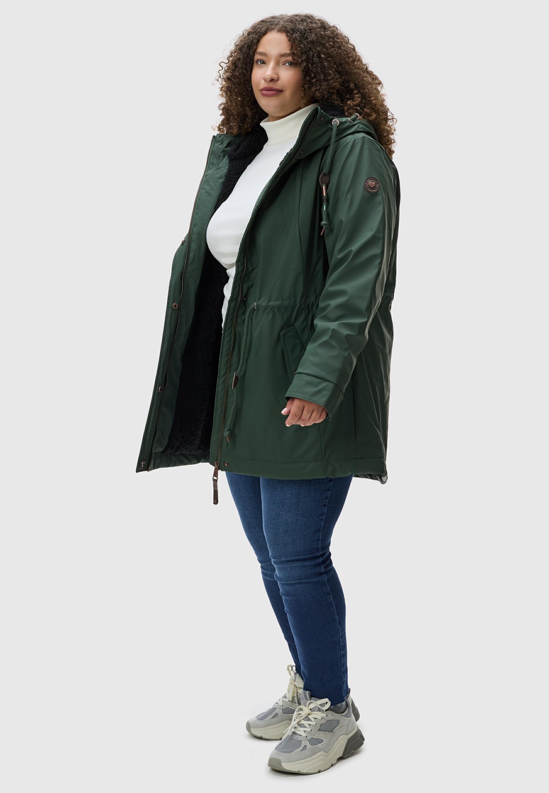 Ragwear Wintermantel »Monadis Rainy II Intl.«, sportlicher, wasserdichter Parka für den Winter