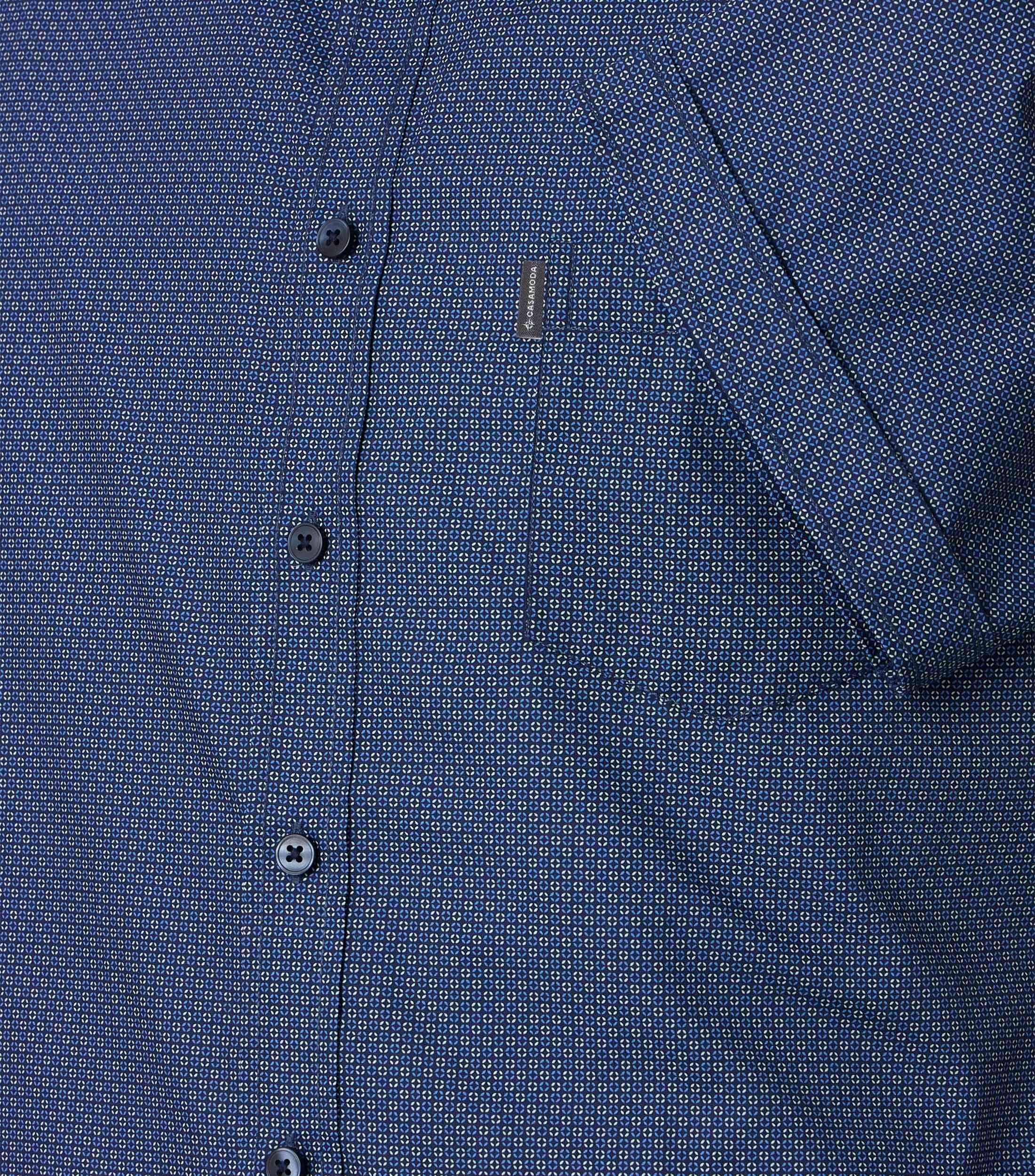 CASAMODA Kurzarmhemd »CASAMODA Freizeithemd Kurzarm Print«