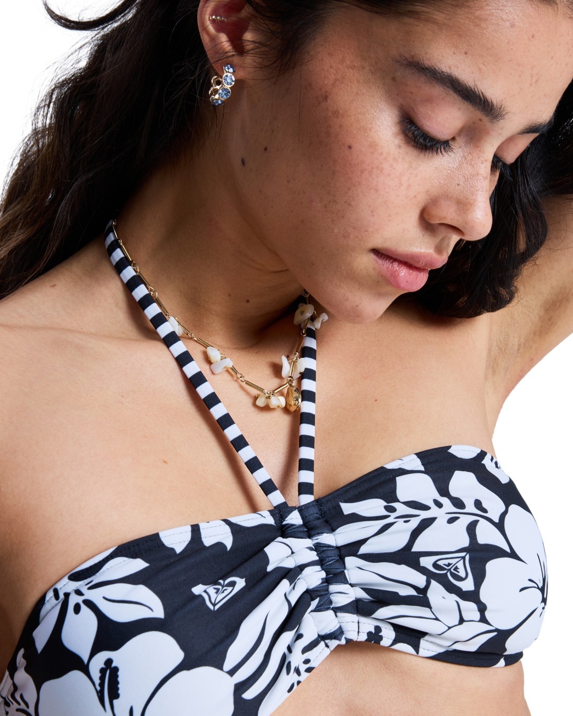 Roxy Bandeau-Bikini-Top »Summer Surf«