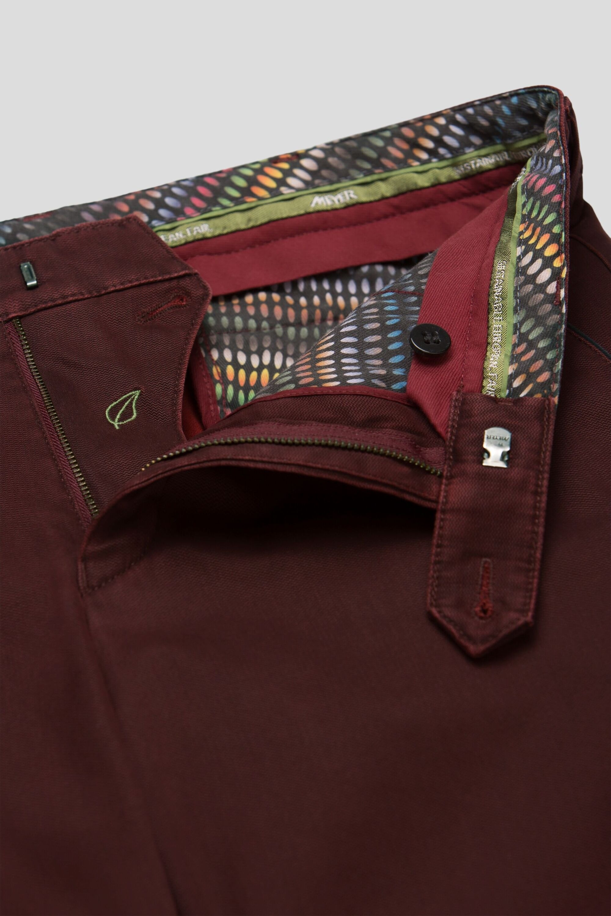 MEYER Chinos »New York«, aus reiner Bio-Baumwolle
