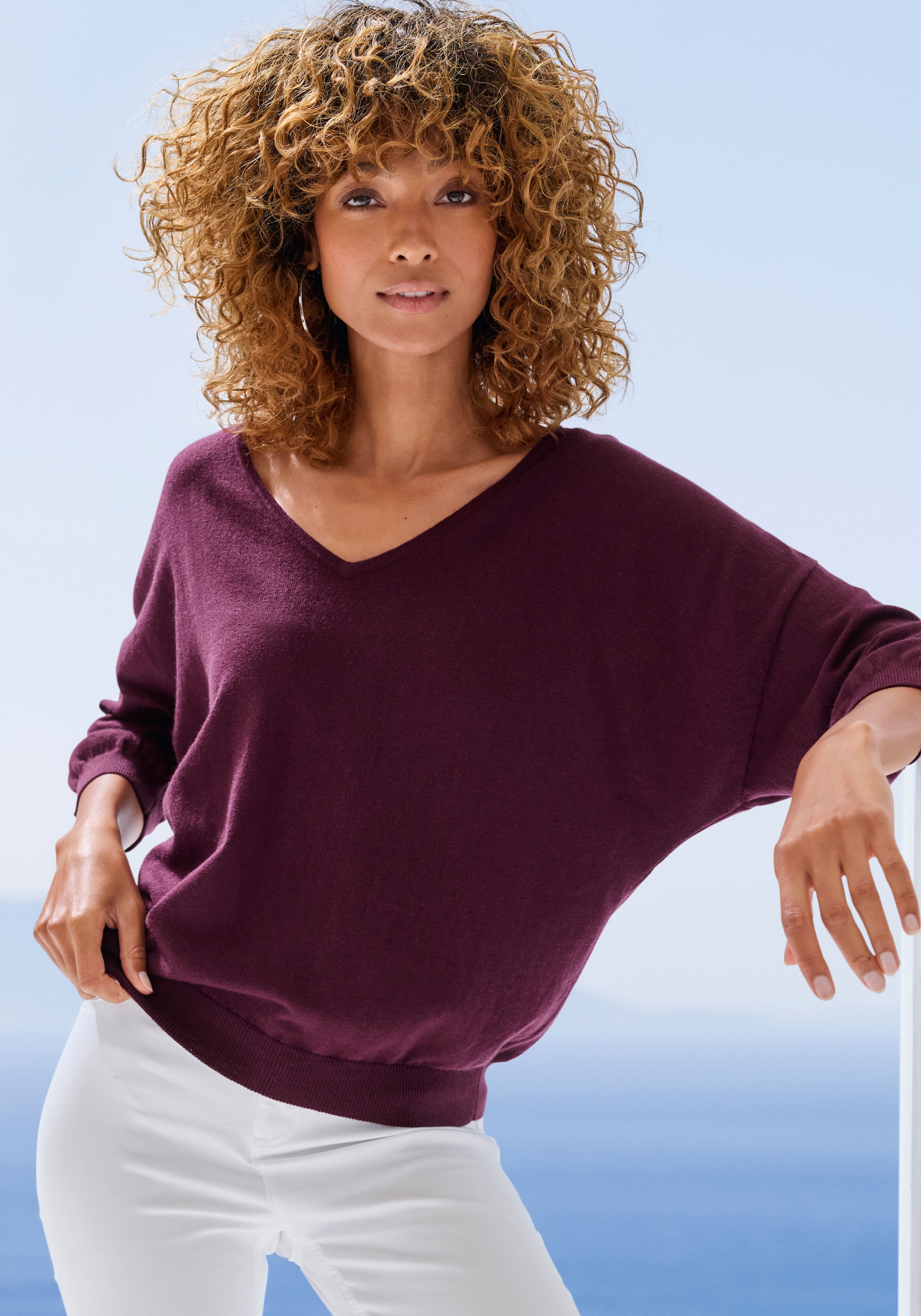 Vivance Fledermauspullover günstig online kaufen