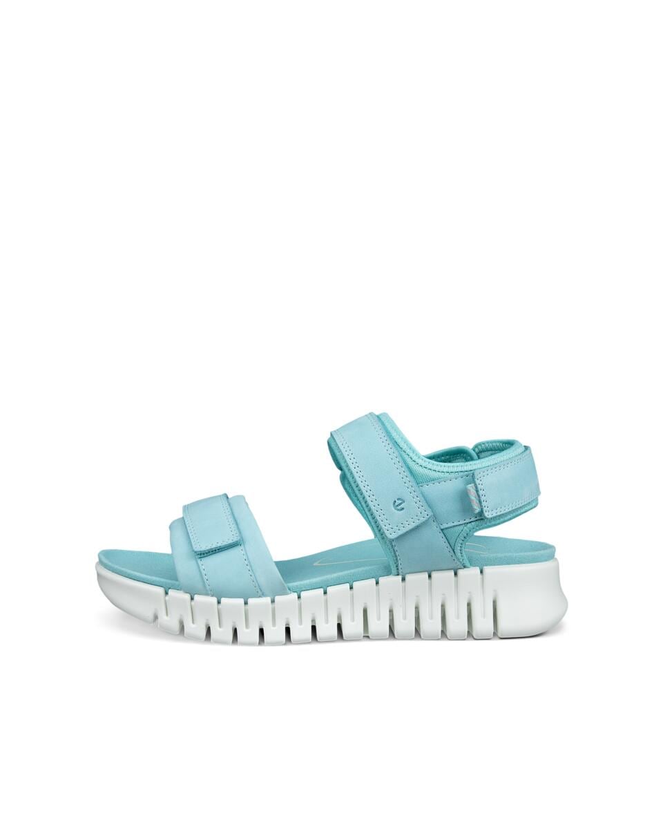 Ecco Sandalette »ECCO GRUUV SOL W«, Plateau, Sommerschuh, Sandalette mit praktischem Klettverschluss