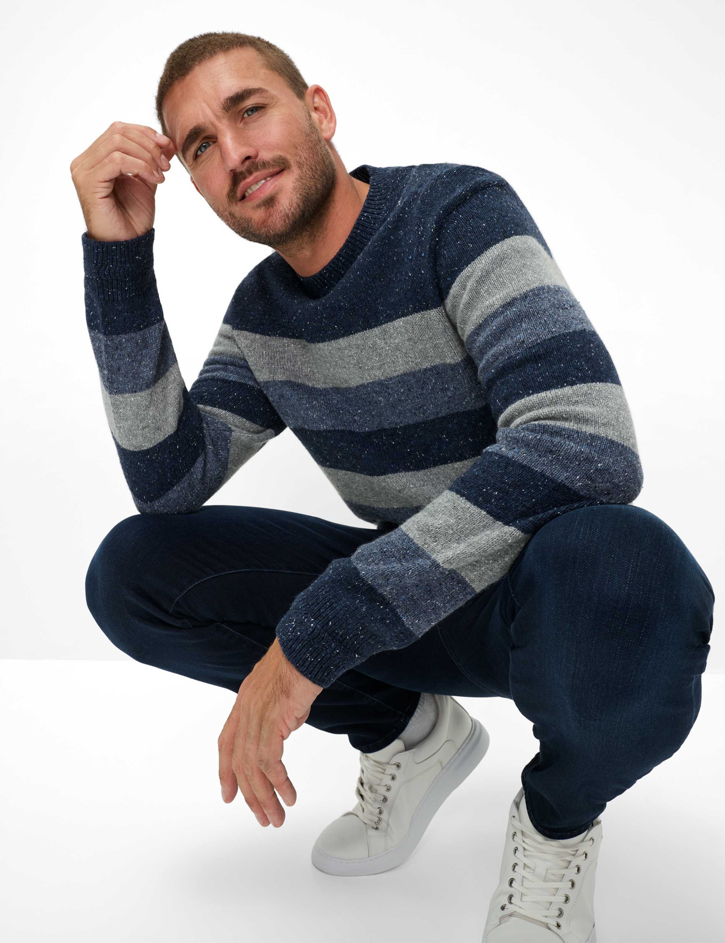 Brax Rundhalspullover »Style RICK«