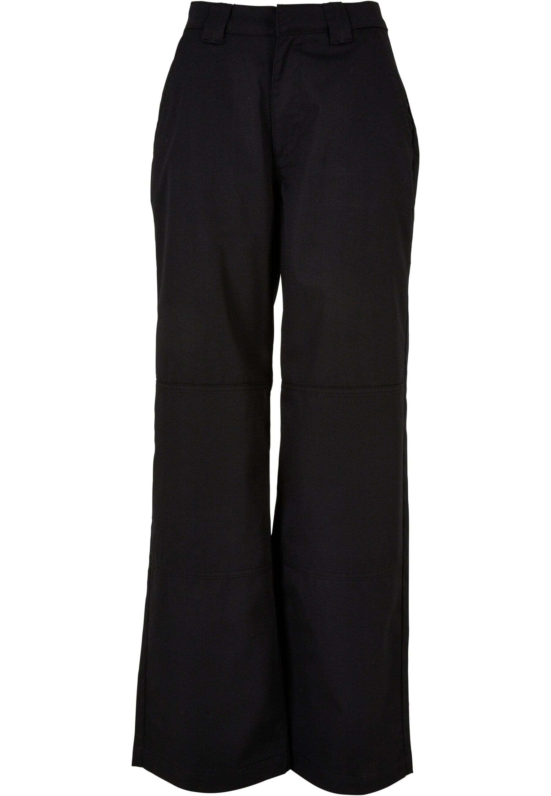 URBAN CLASSICS Stoffhose »Urban Classics Damen Ladies Straight Leg Workwear Pants«, (1 tlg.)
