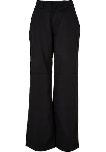 Stoffhose »Urban Classics Damen Ladies Straight Leg Workwear Pants«, (1 tlg.)