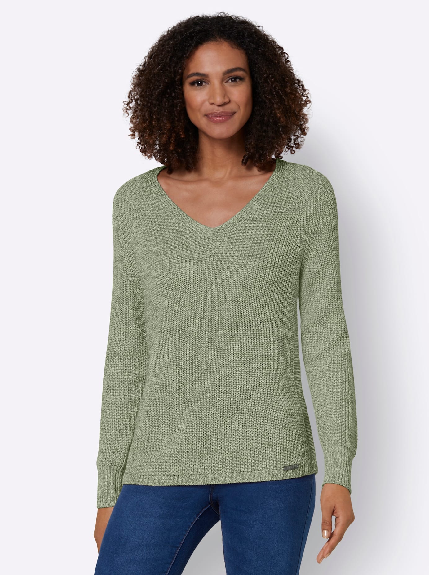 Casual Looks V-Ausschnitt-Pullover "Pullover"