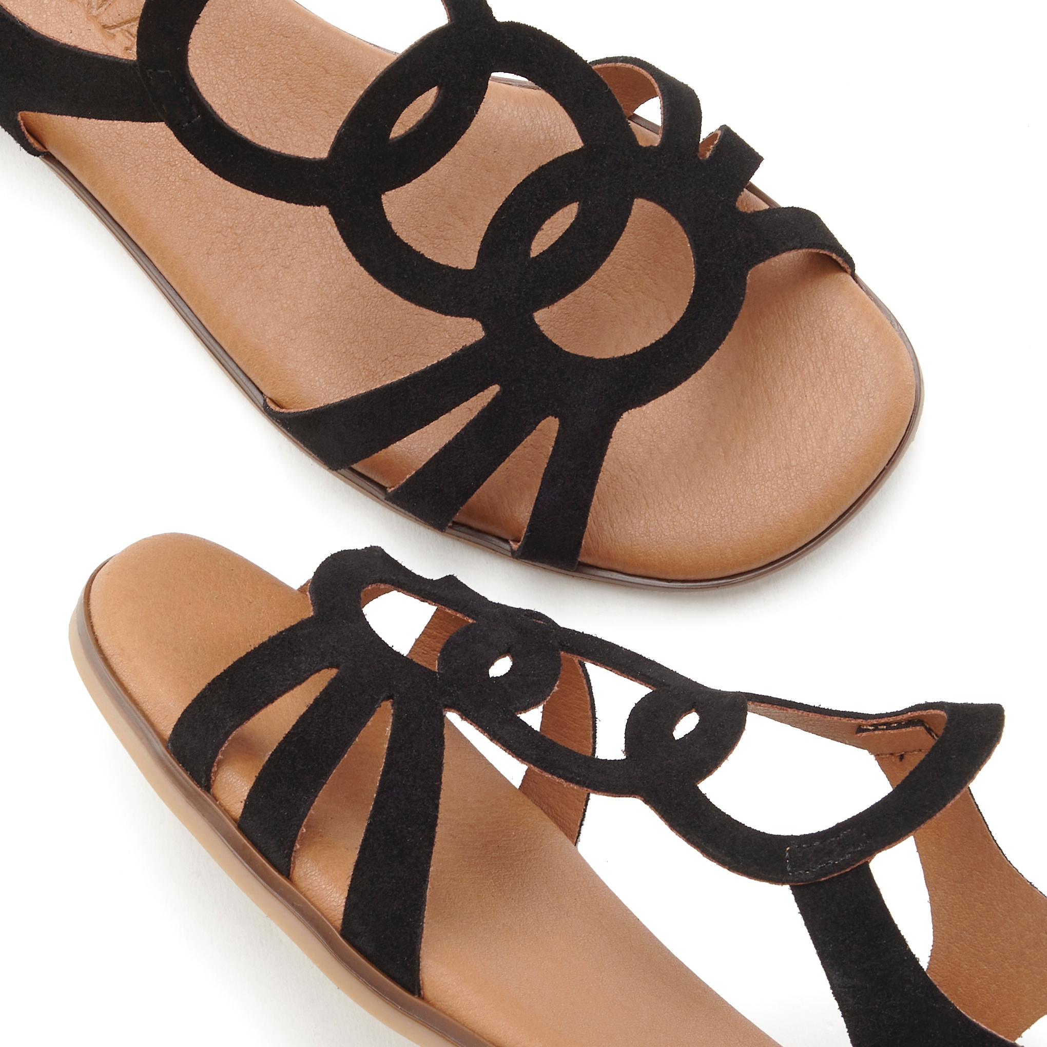 LASCANA Sandale »Sommerschuh«, aus hochwertigem Leder, Sandalette, Sommerschuh