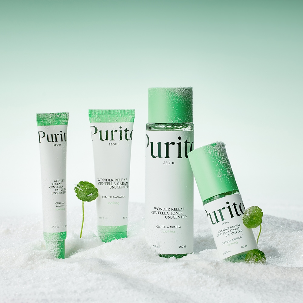 Purito Feuchtigkeitscreme »WONDER RELEAF CENTELLA CREAM UNSCENTED« Hypoallergene, duftfreie, extrem sanfte Barrierestärkungscreme