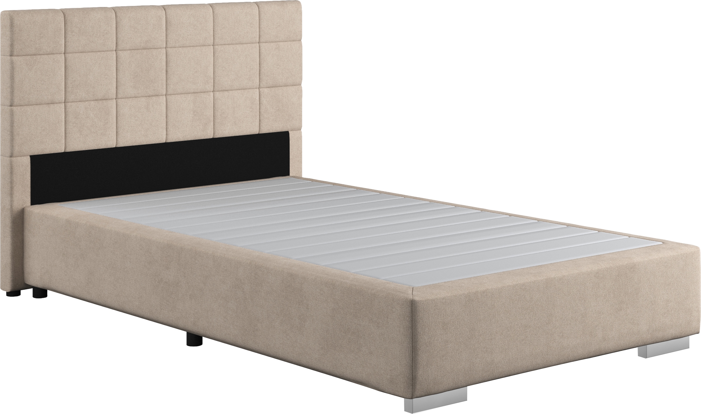 COTTA Boxspringbett "Simba in verschiedenen Farben und Breiten erhältlich, ohne Matratze" Bezugsstoff: Struktur fein