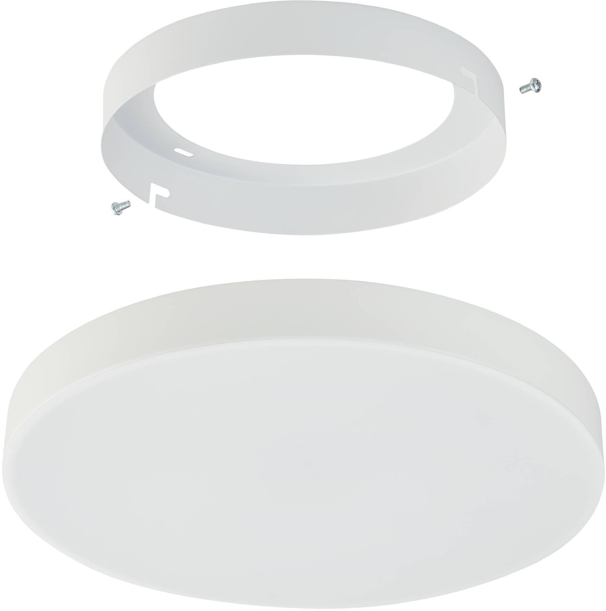 EGLO LED-Deckenleuchte »TURCONA-Z« in weiß aus Stahl, Alu / inkl. LED fest integriert - 15,7 Watt, Durchm. ca. 30 cm