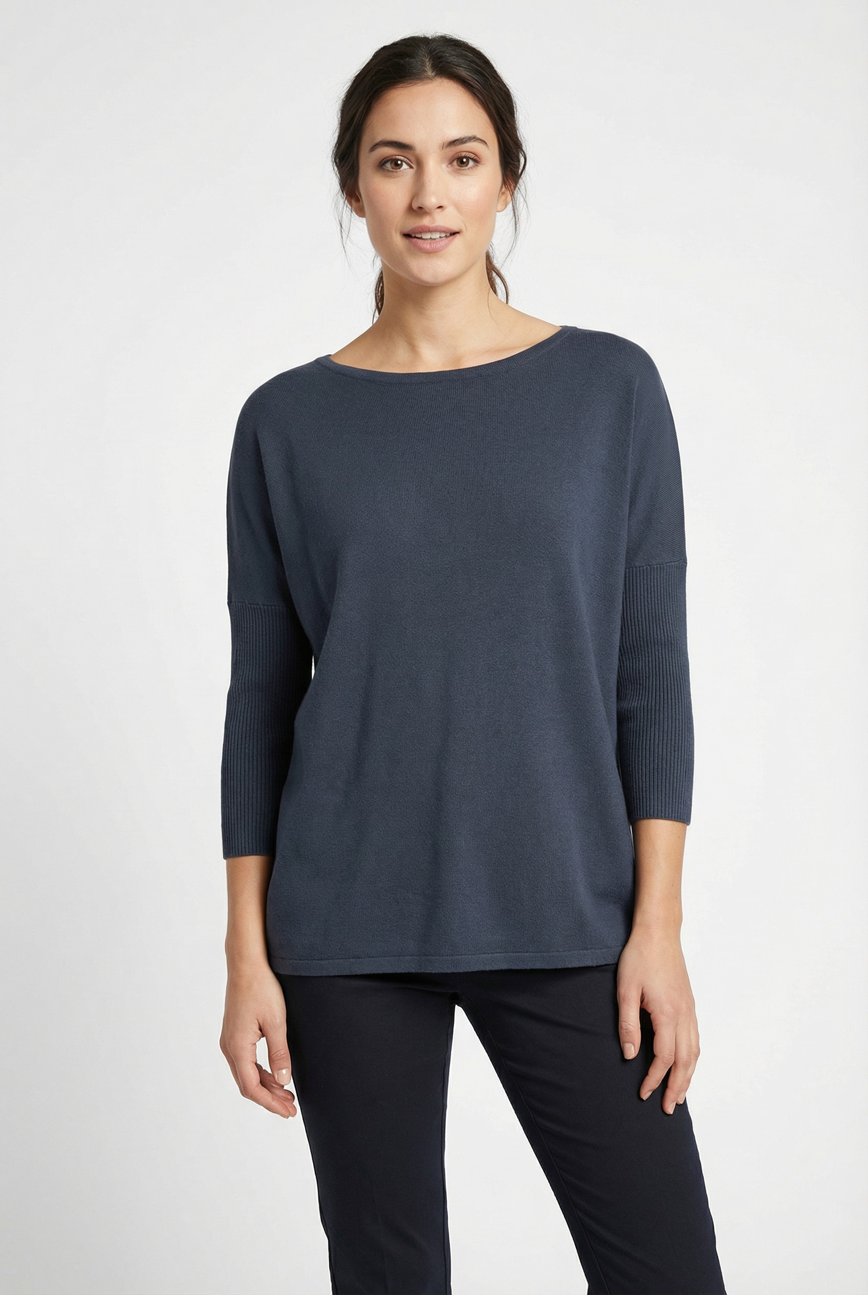 FREEQUENT Strickpullover "FQJONE-PU" mit 3/4 Armen günstig online kaufen