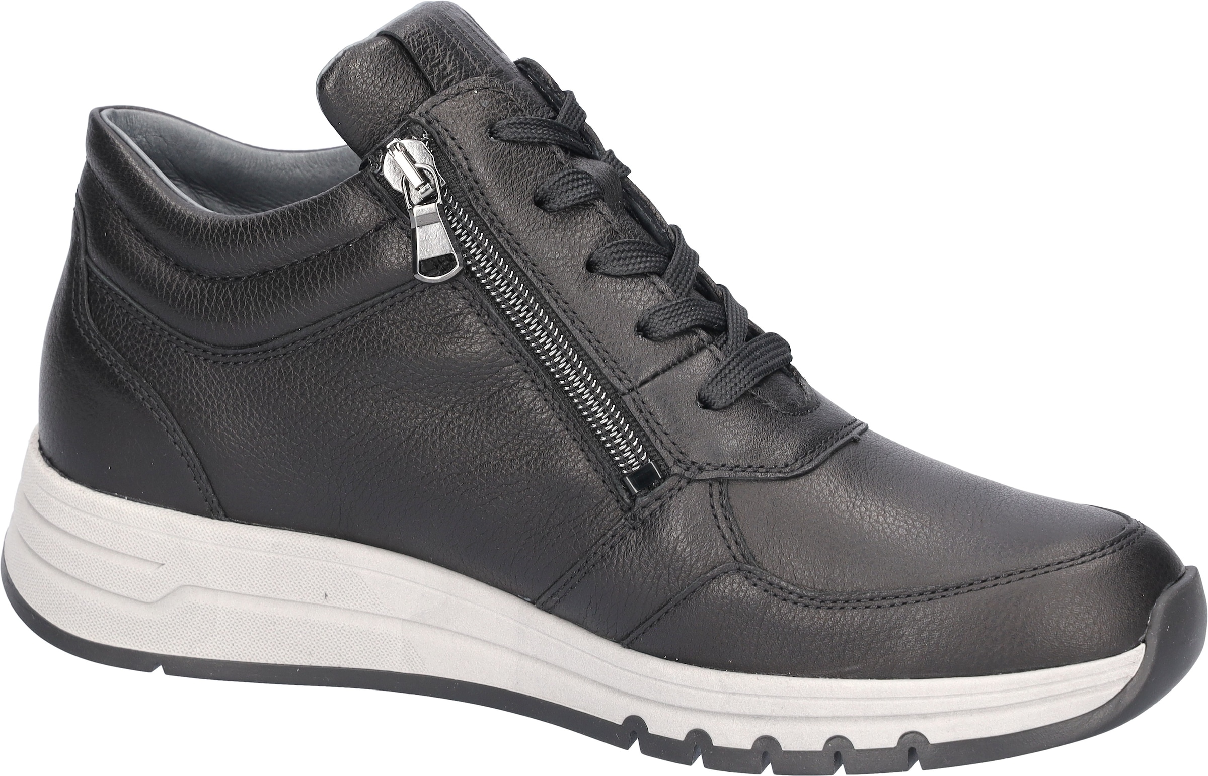 Waldläufer Schnürboots »H-APRIL«, Schnürstiefelette, High Top Sneaker, Komfortschuh in H-Weite