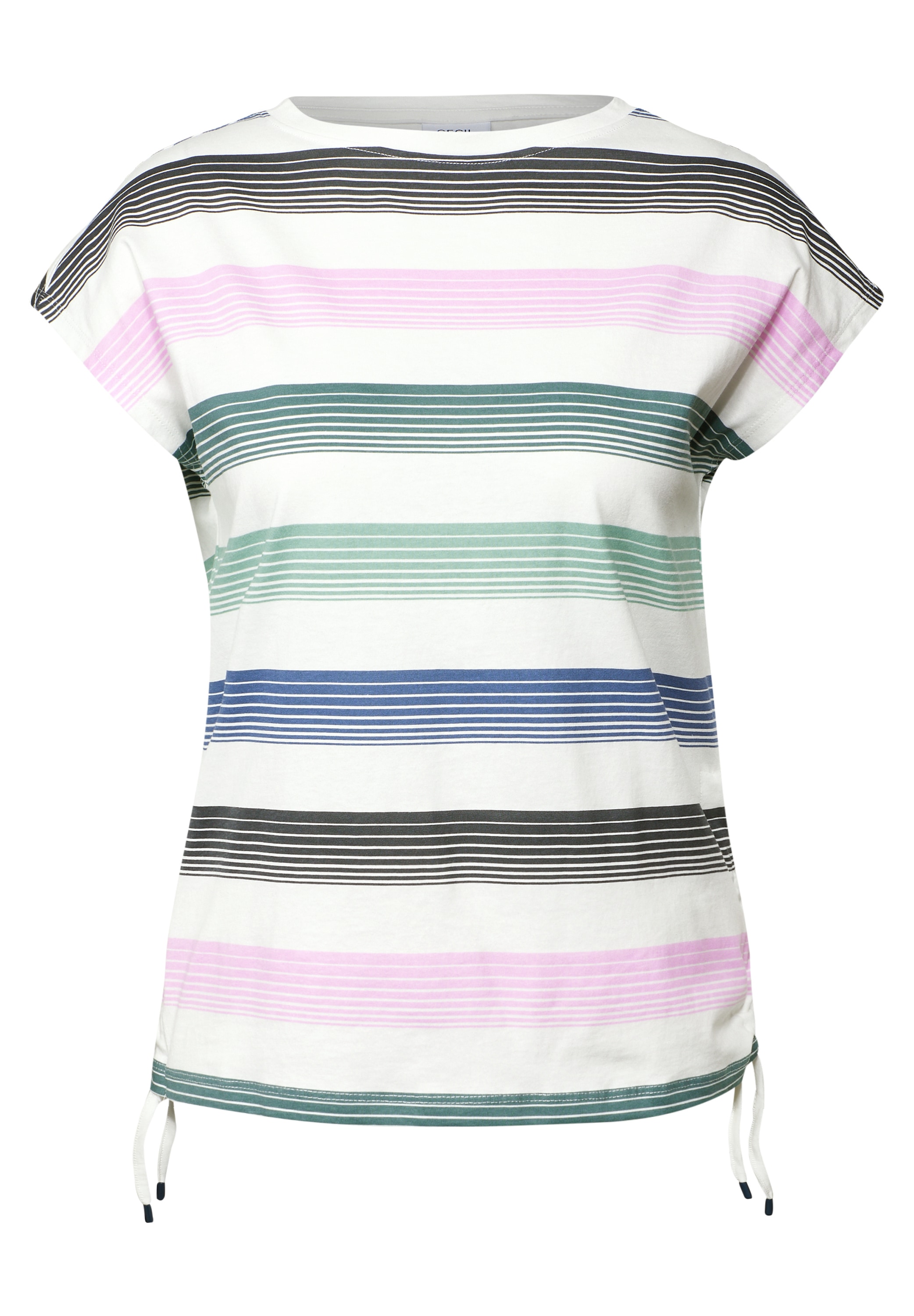 Cecil Print-Shirt, aus reiner Baumwolle