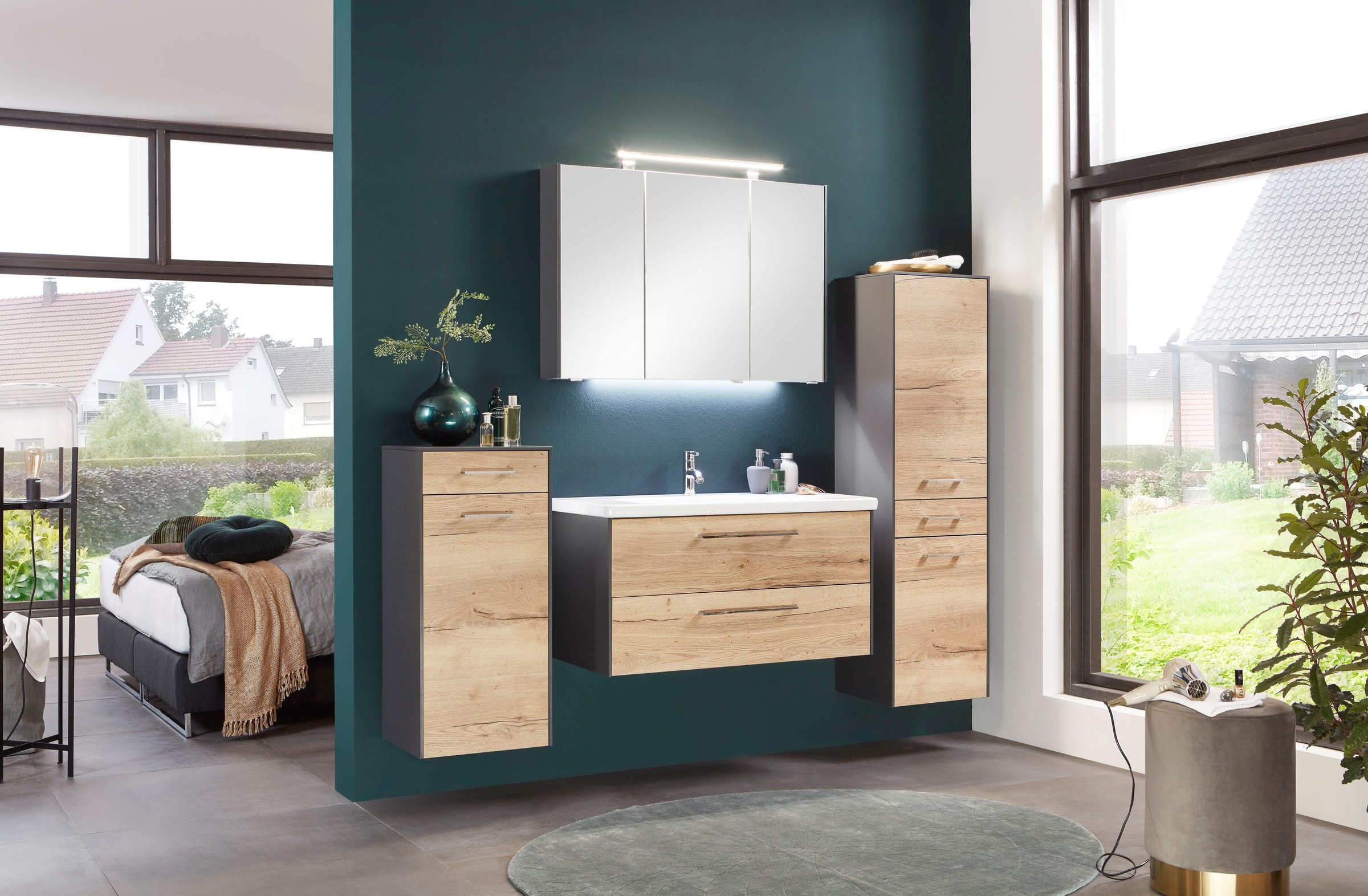 MARLIN Spiegelschrank »3400«, Breite 102 cm