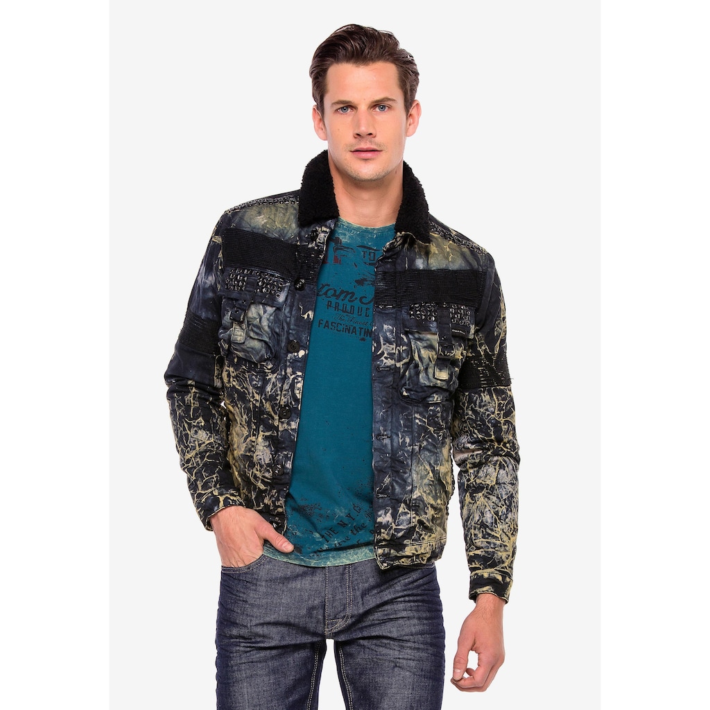 Cipo & Baxx Jeansjacke, (1 St.)