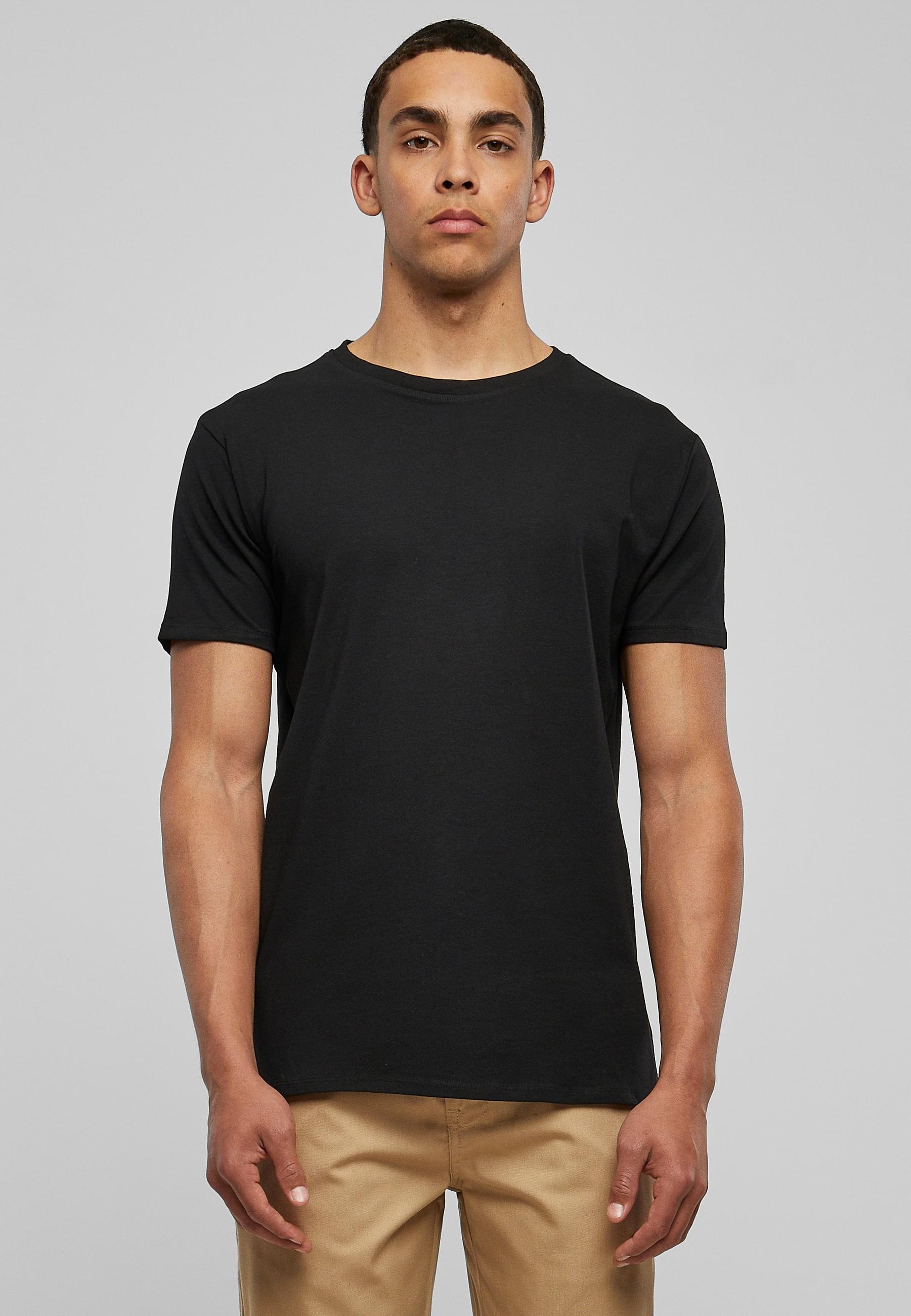 URBAN CLASSICS T-Shirt »Urban Classics Herren Organic Fitted Strech Tee«, (1 tlg.)