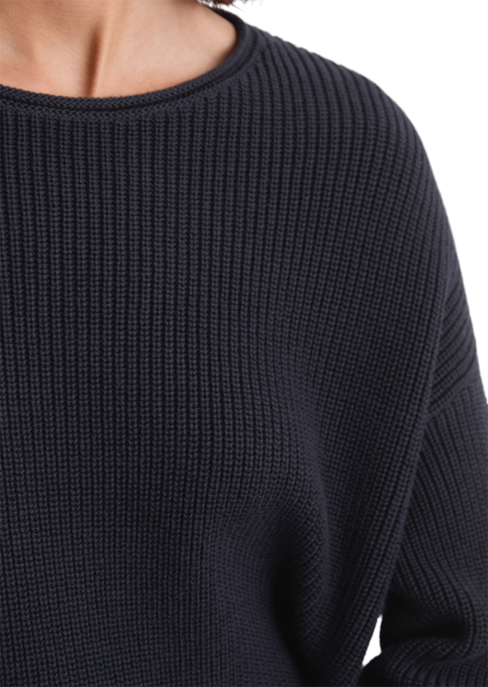Marc O'Polo Strickpullover »aus Heavy-Weight-Organic-Cotton«