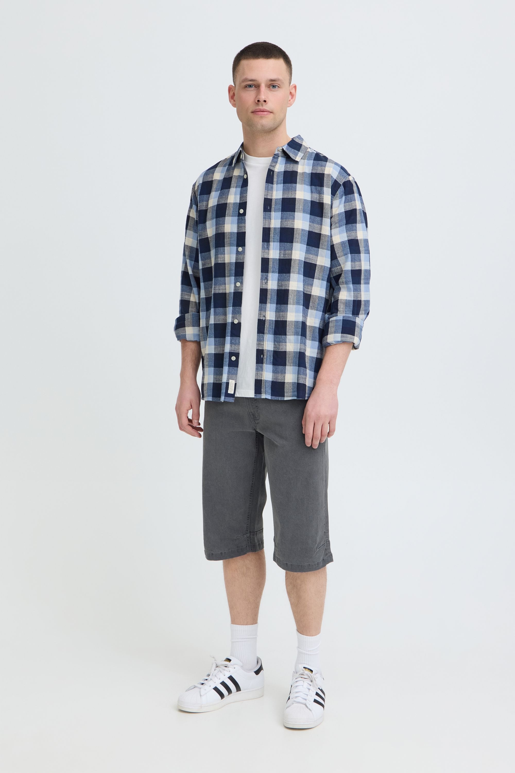 Thumbnail - Blend Bermudas "BHZinor" Klassische Jeans Caprihose im 5-Pocket-Stil